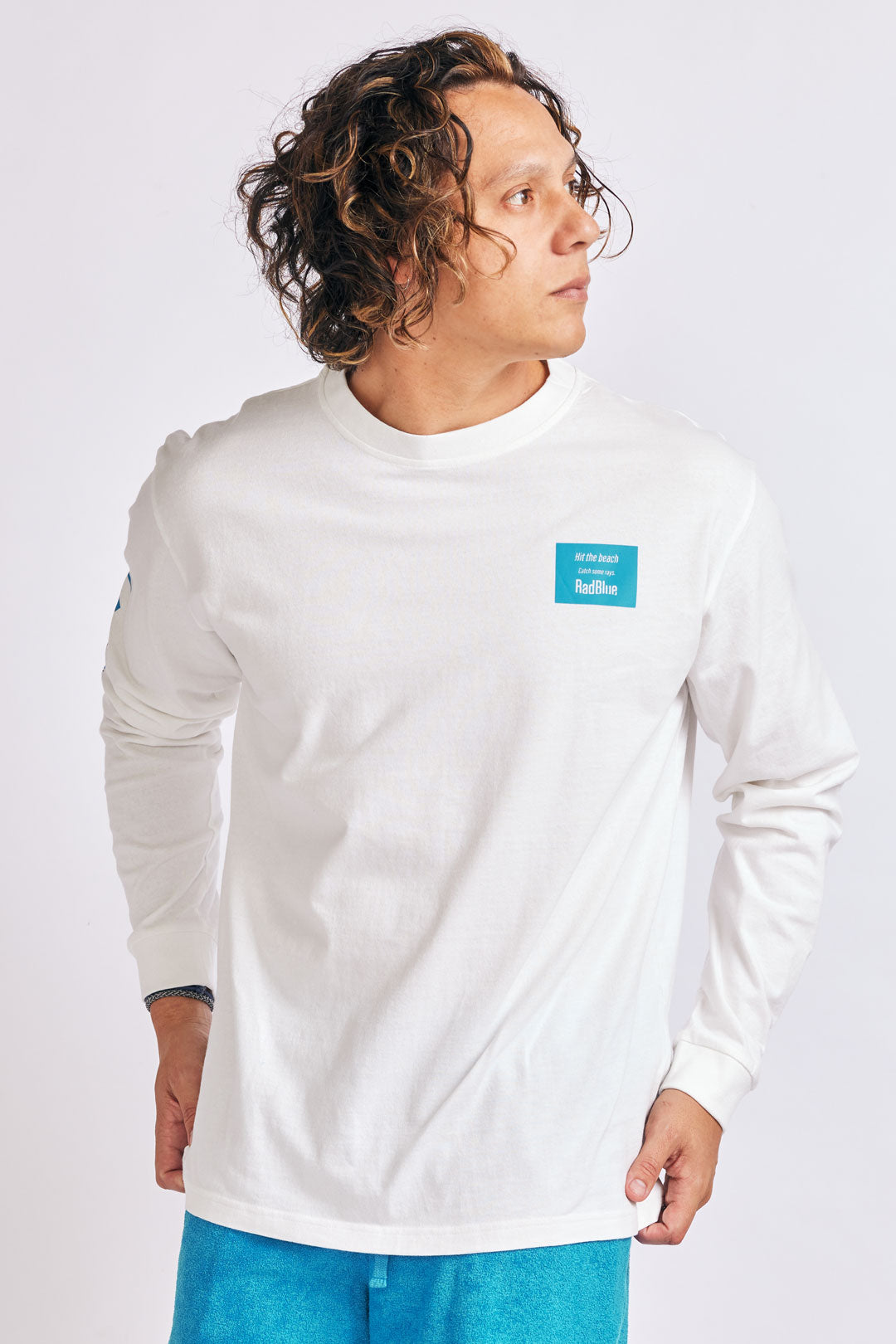 OEコットン ロングスリーブTシャツ【CATCH】