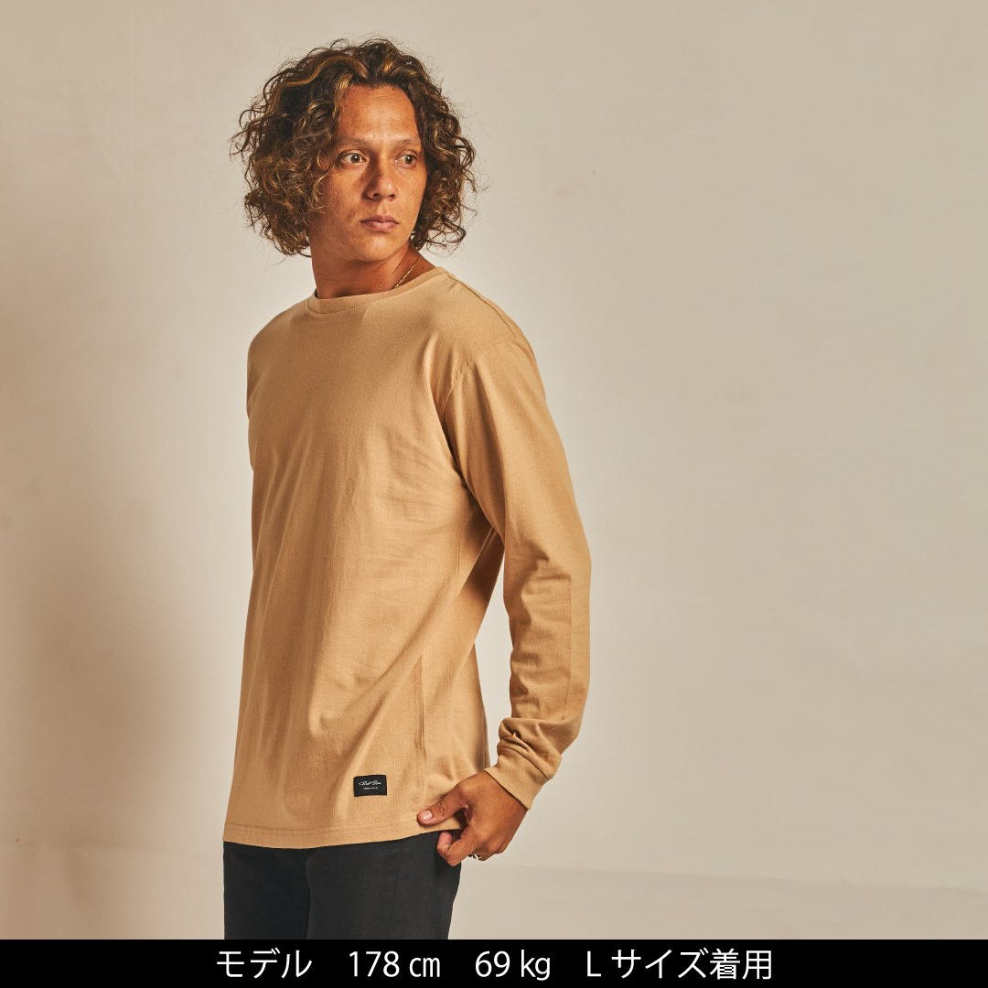 OEコットン ロングスリーブTシャツ【LOVE THE LIFE】