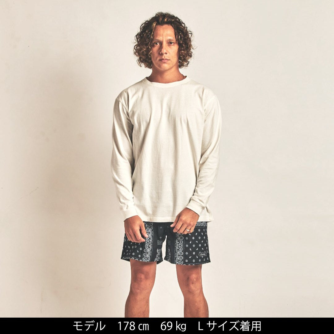 OEコットン ロングスリーブTシャツ【LOVE THE LIFE】