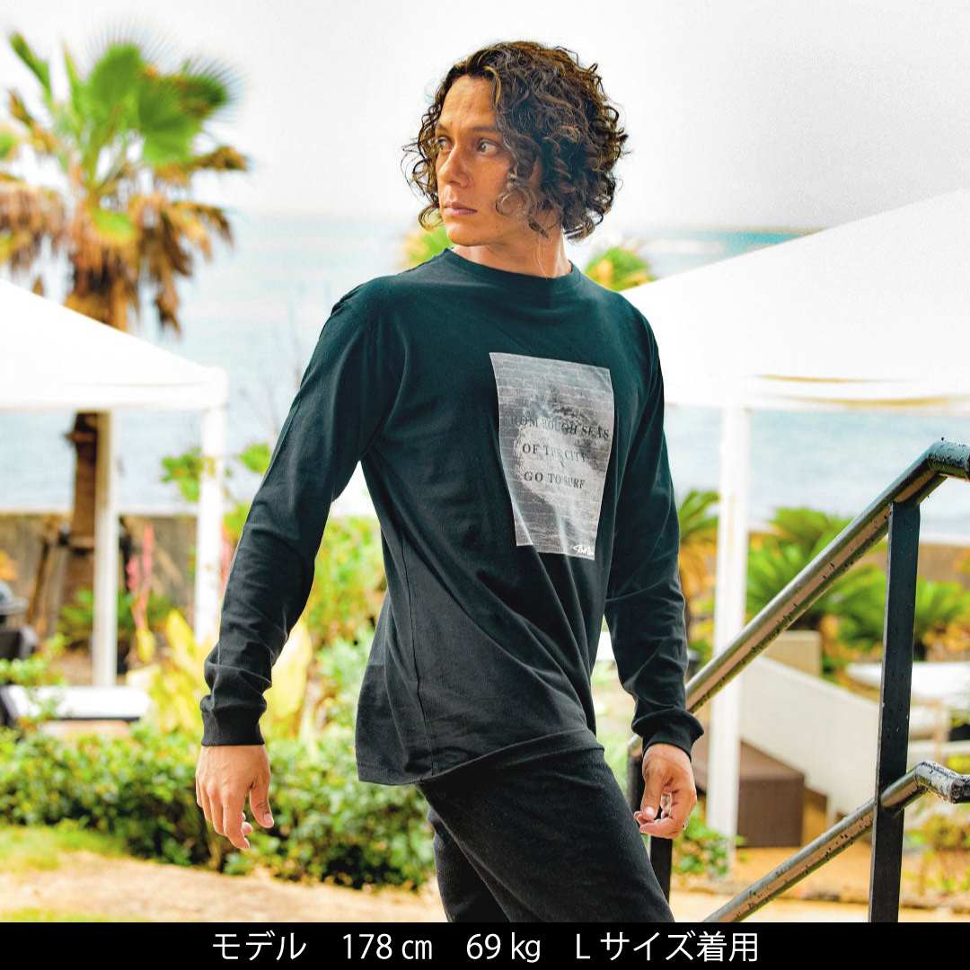 OEコットン ロングスリーブTシャツ【PHOTO】