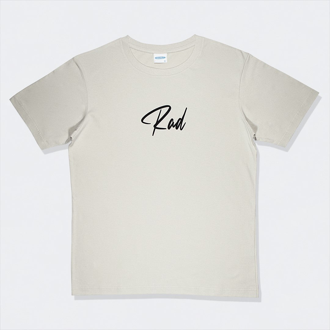 セミコーマコットン半袖メンズTシャツ【Rad】