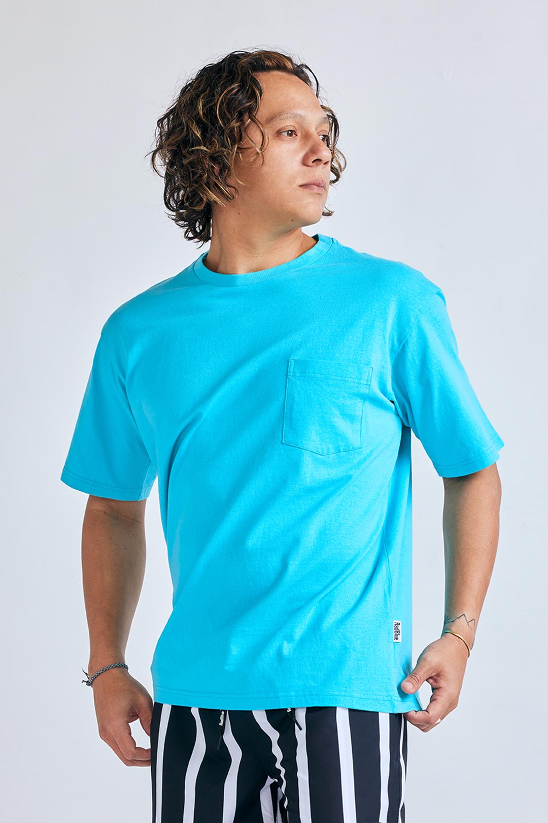 OEコットン 半袖メンズTシャツ【POCKET】