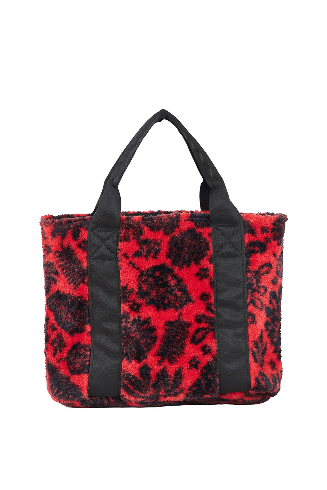 ボアFleeceリバーシブルTote Bag