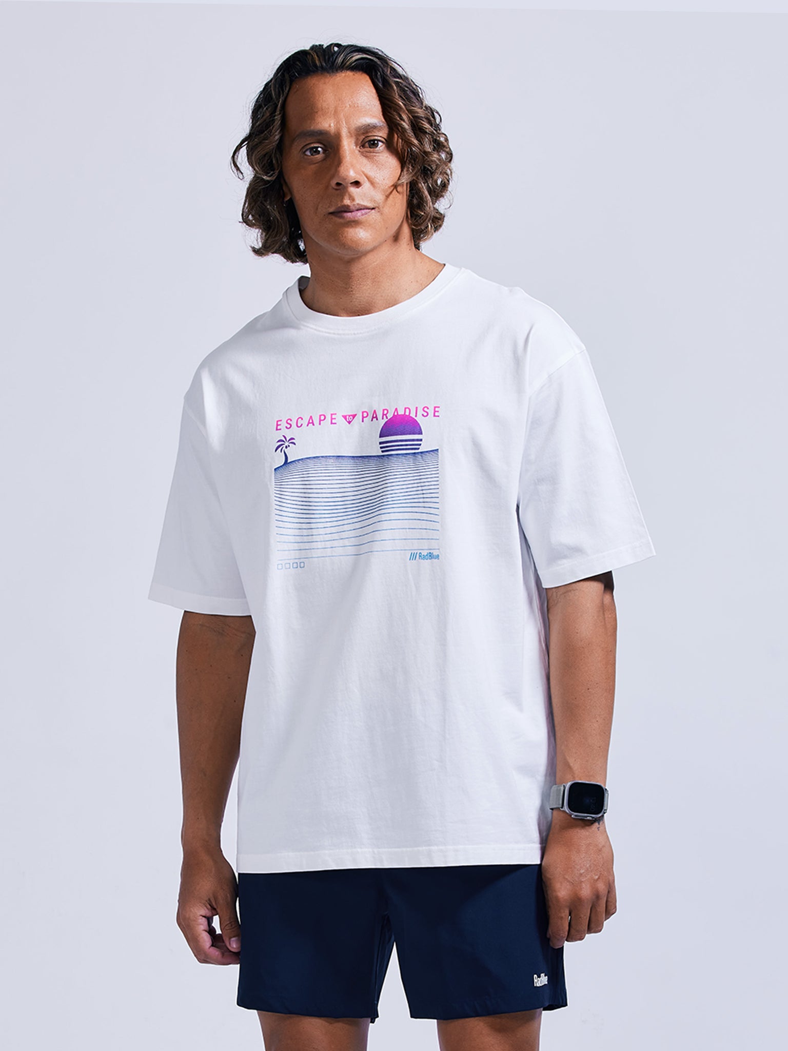 DrySilkyCotton® Tシャツ 【Faded Shores】