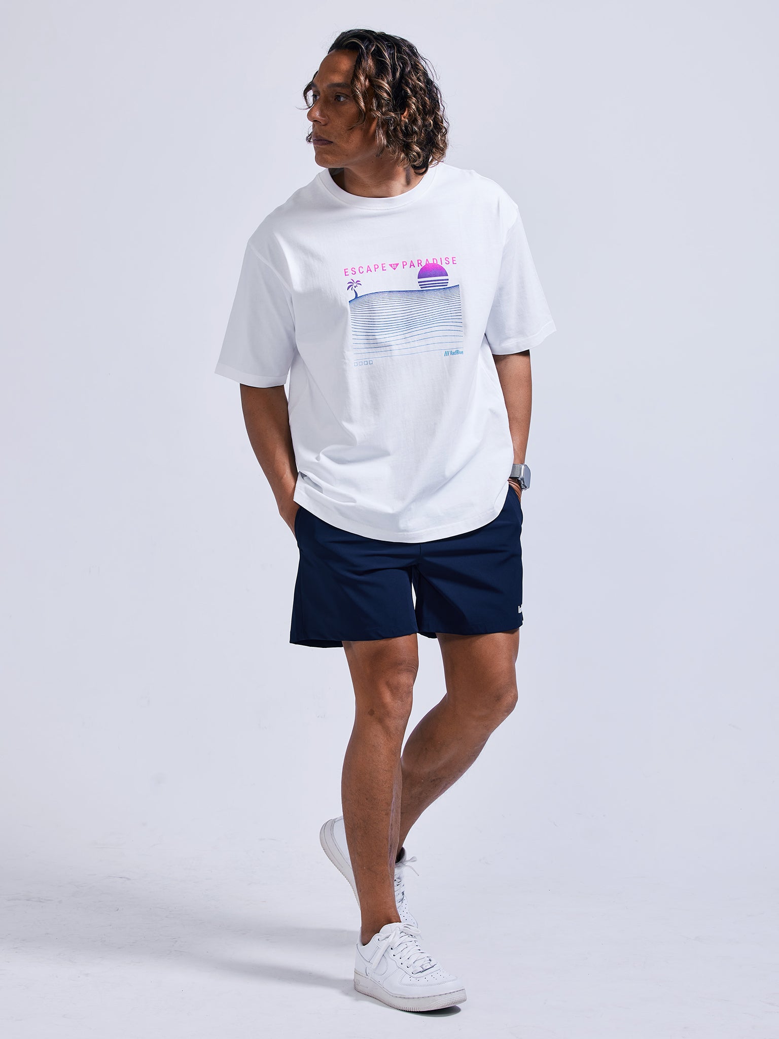 DrySilkyCotton® Tシャツ 【Faded Shores】