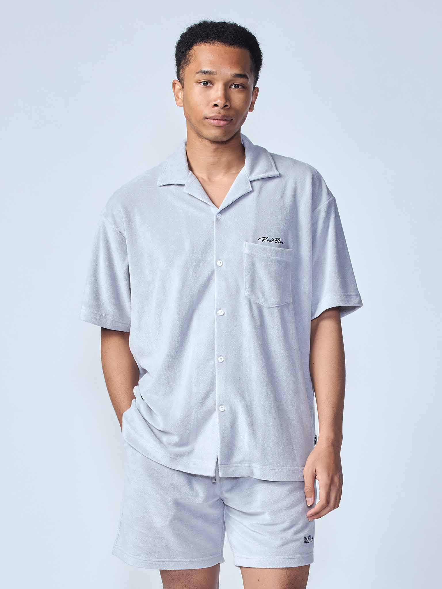 プレミアムパイルオープンColorShirt
