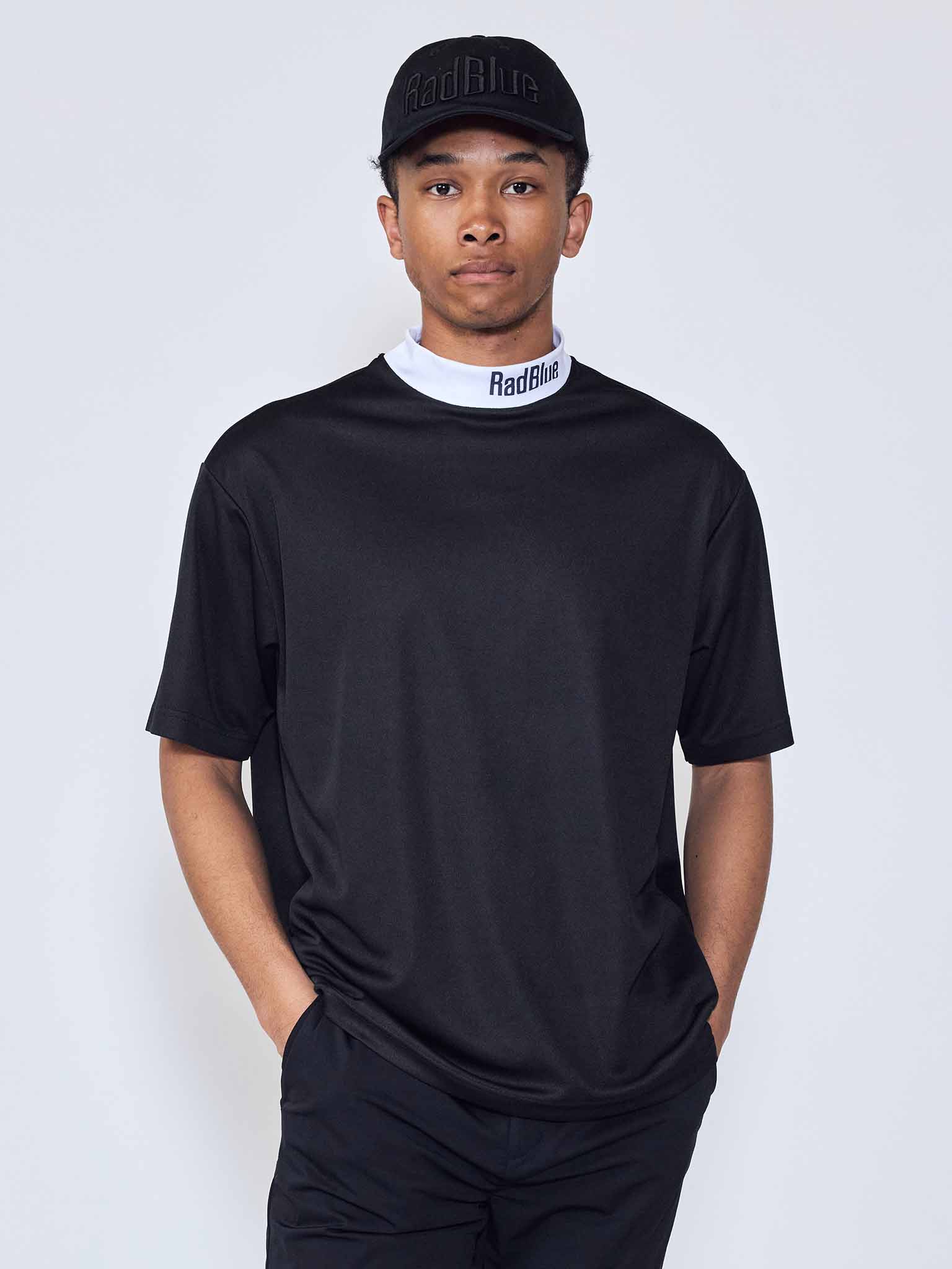 Kanoko Relaxed Mock Neck Short Sleeve [Logo]
