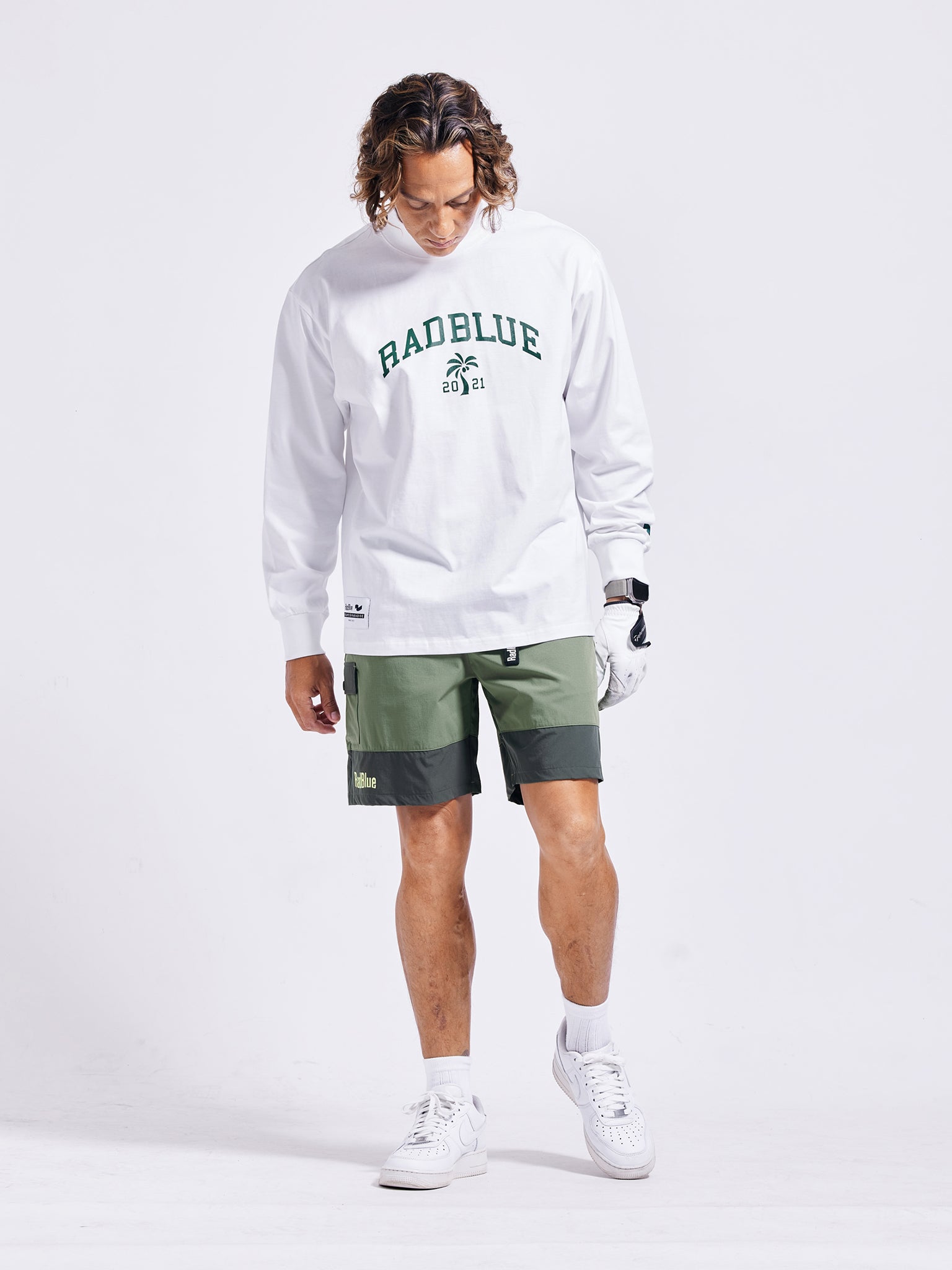 DrySilkyCotton®モックネックロングスリーブ