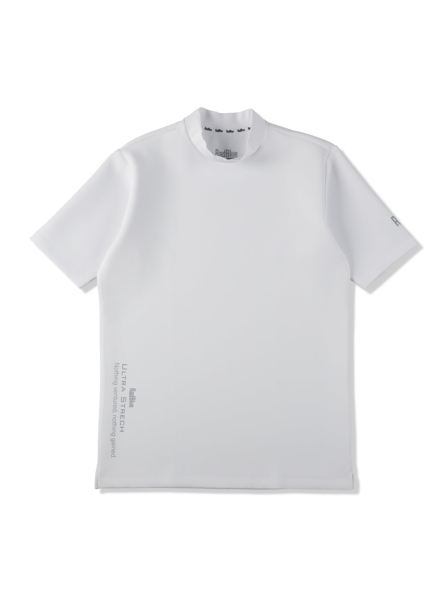 Ultra stretch mock neck short sleeves