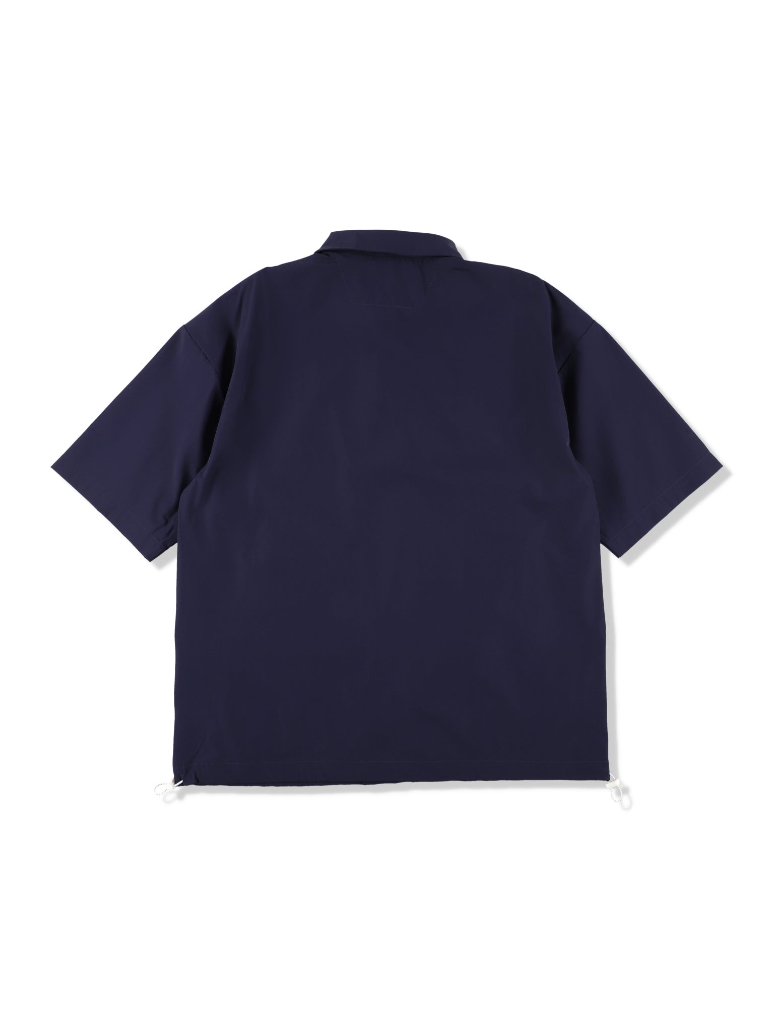 Stretch nylon over polo shirt