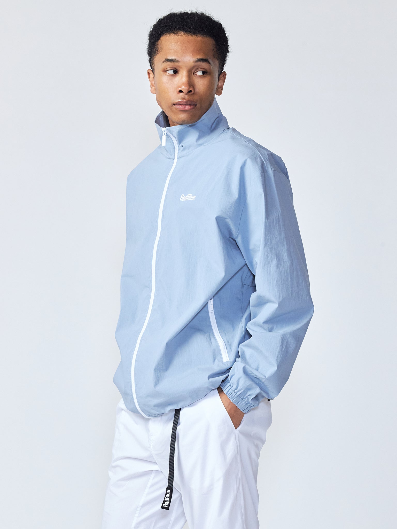 テックCottonNylon トラックJacket