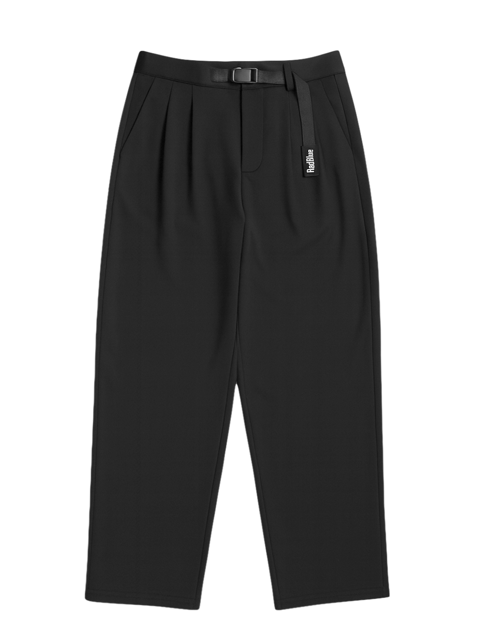 Wool touch wide pants [VISTA]