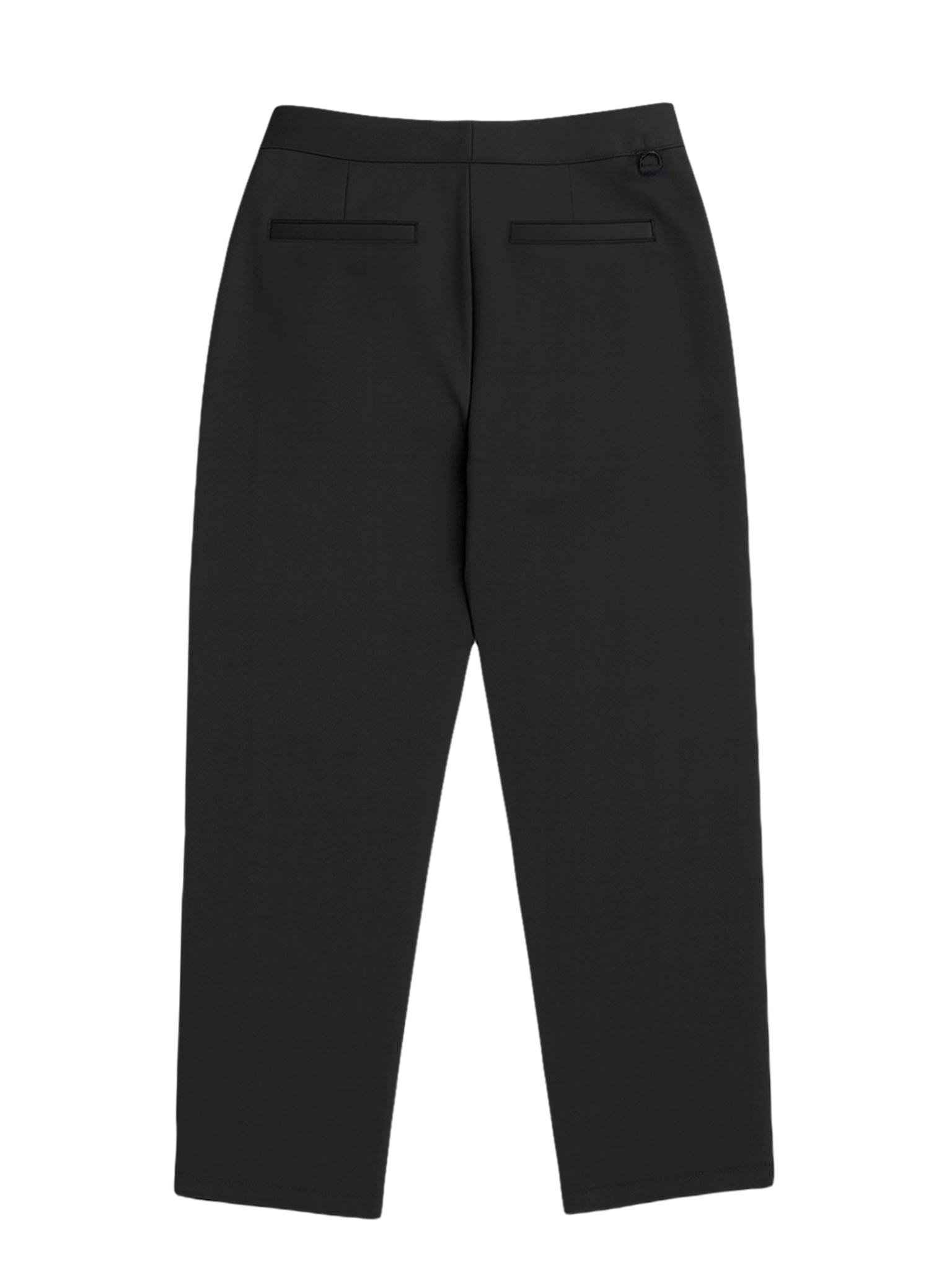 Wool touch wide pants [VISTA]