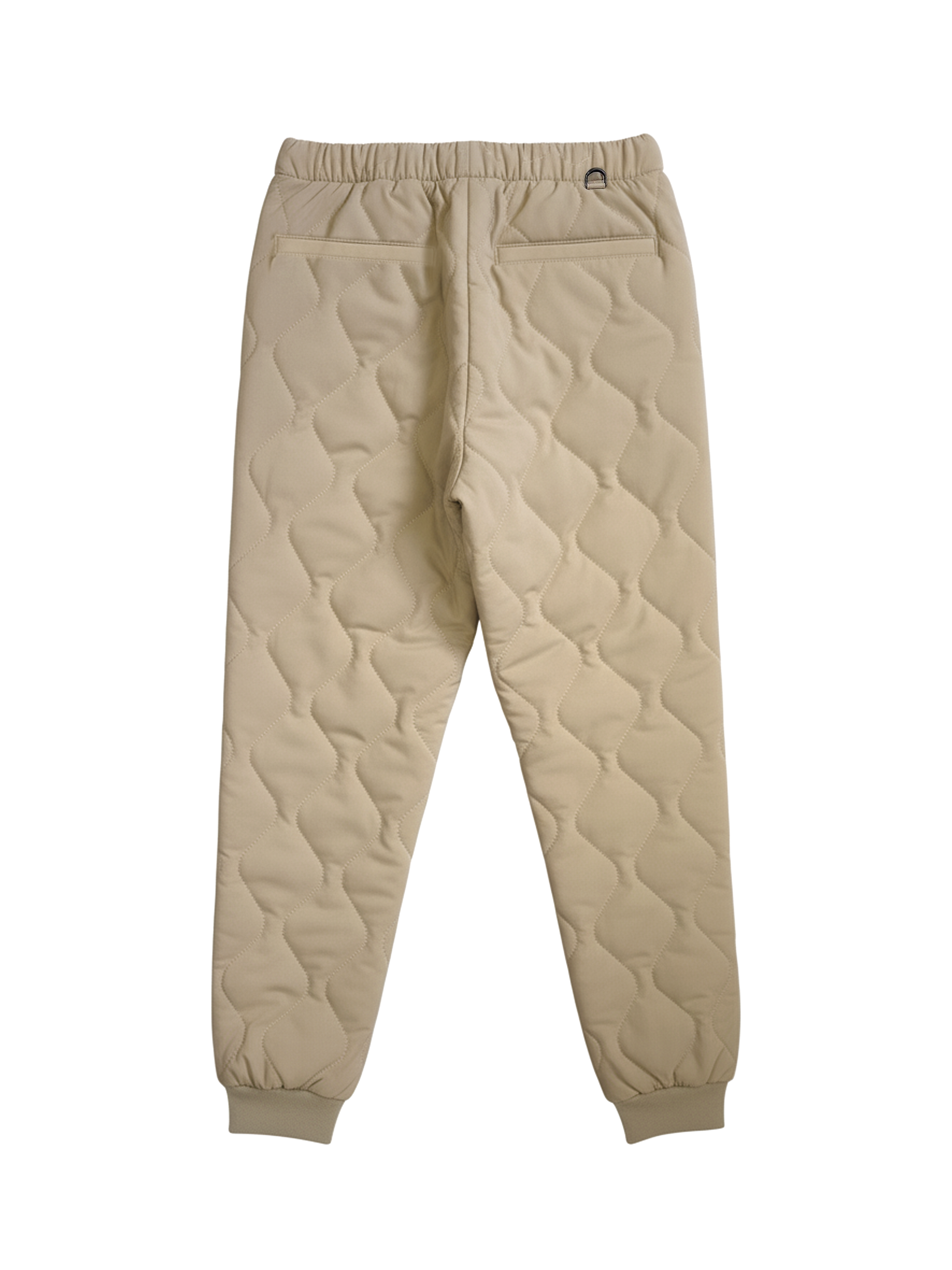 quilted jogger pants