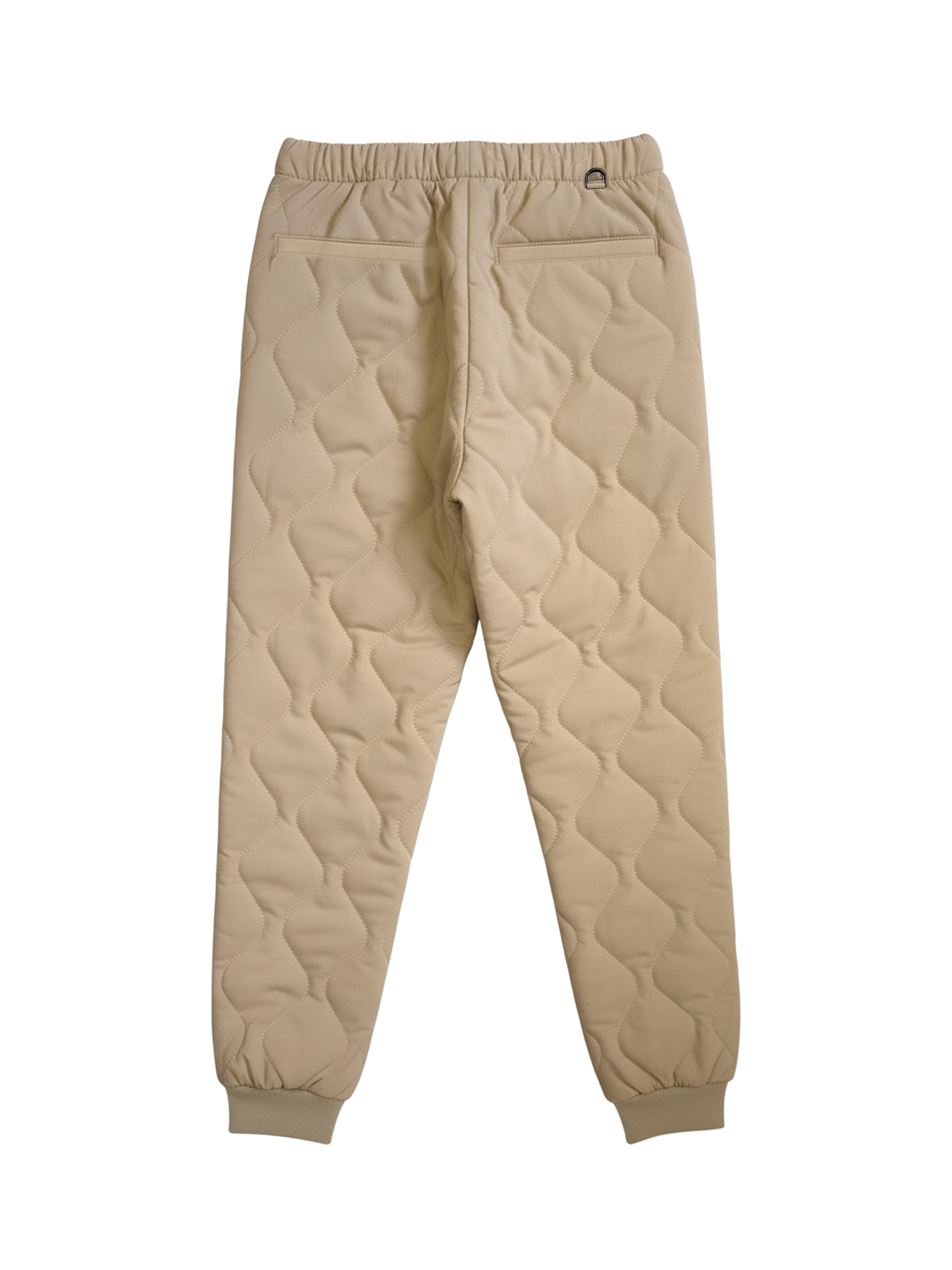 quilted jogger pants