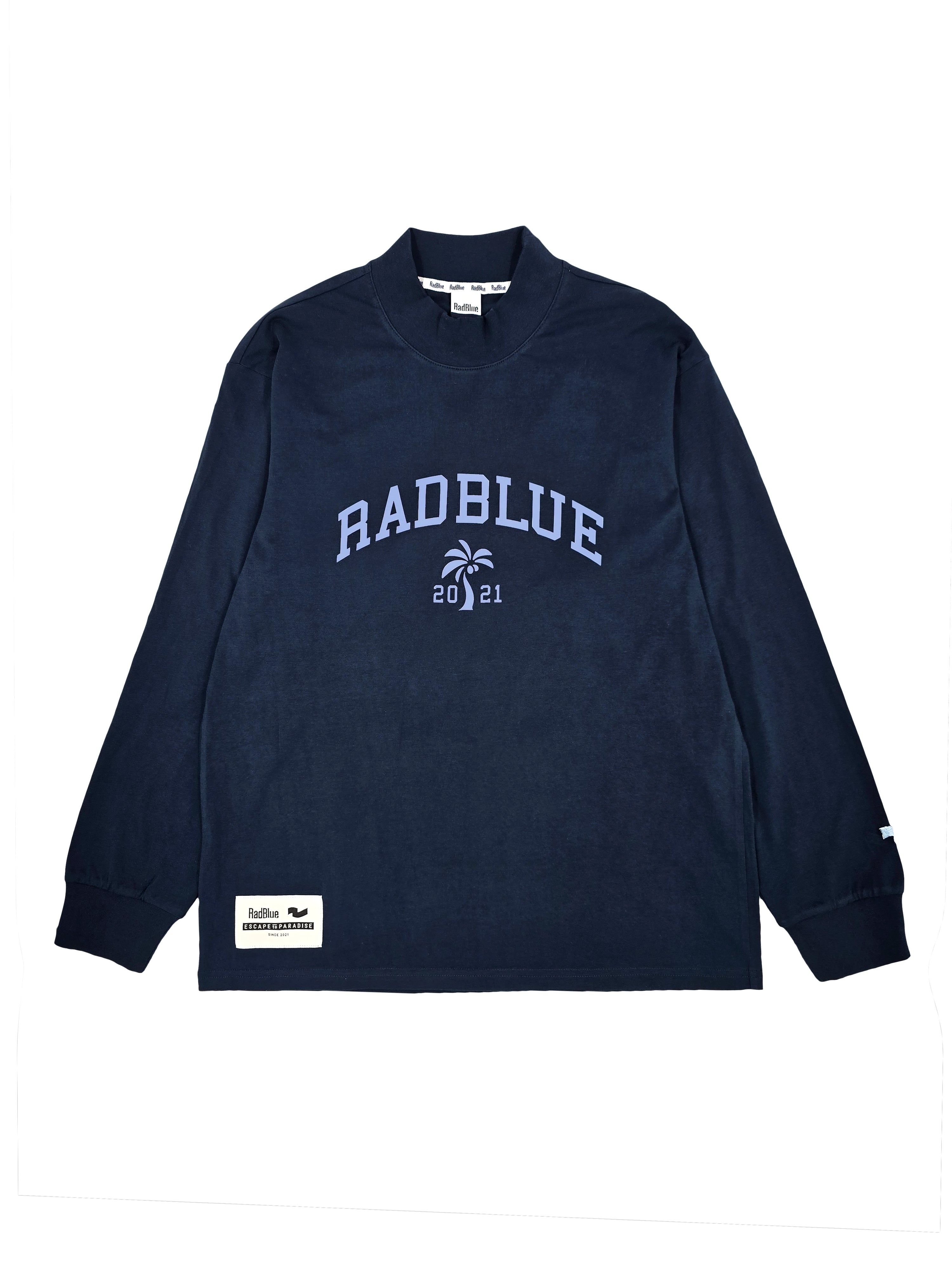 DrySilkyCotton®モックネックロングスリーブ