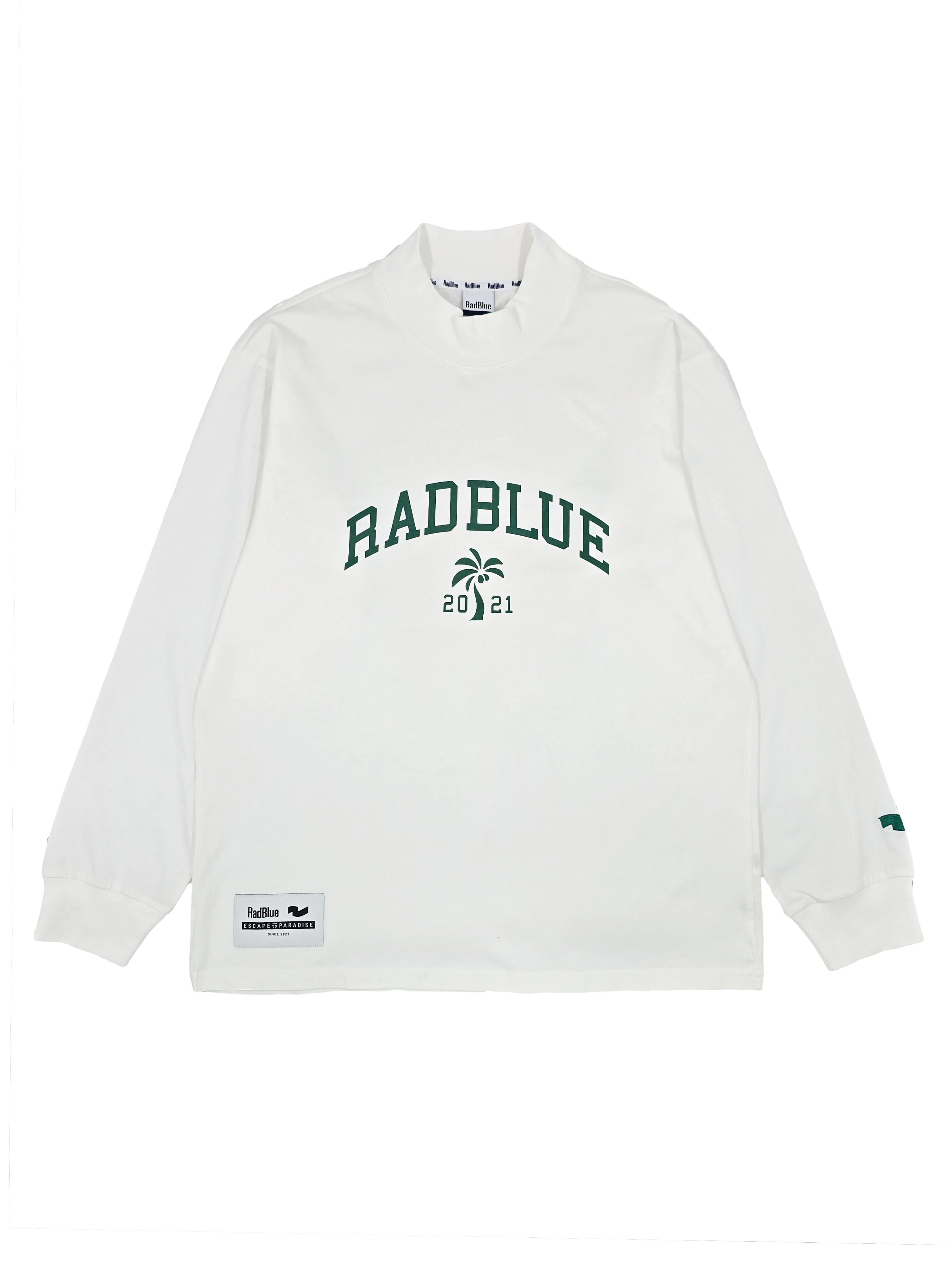 DrySilkyCotton®モックネックロングスリーブ