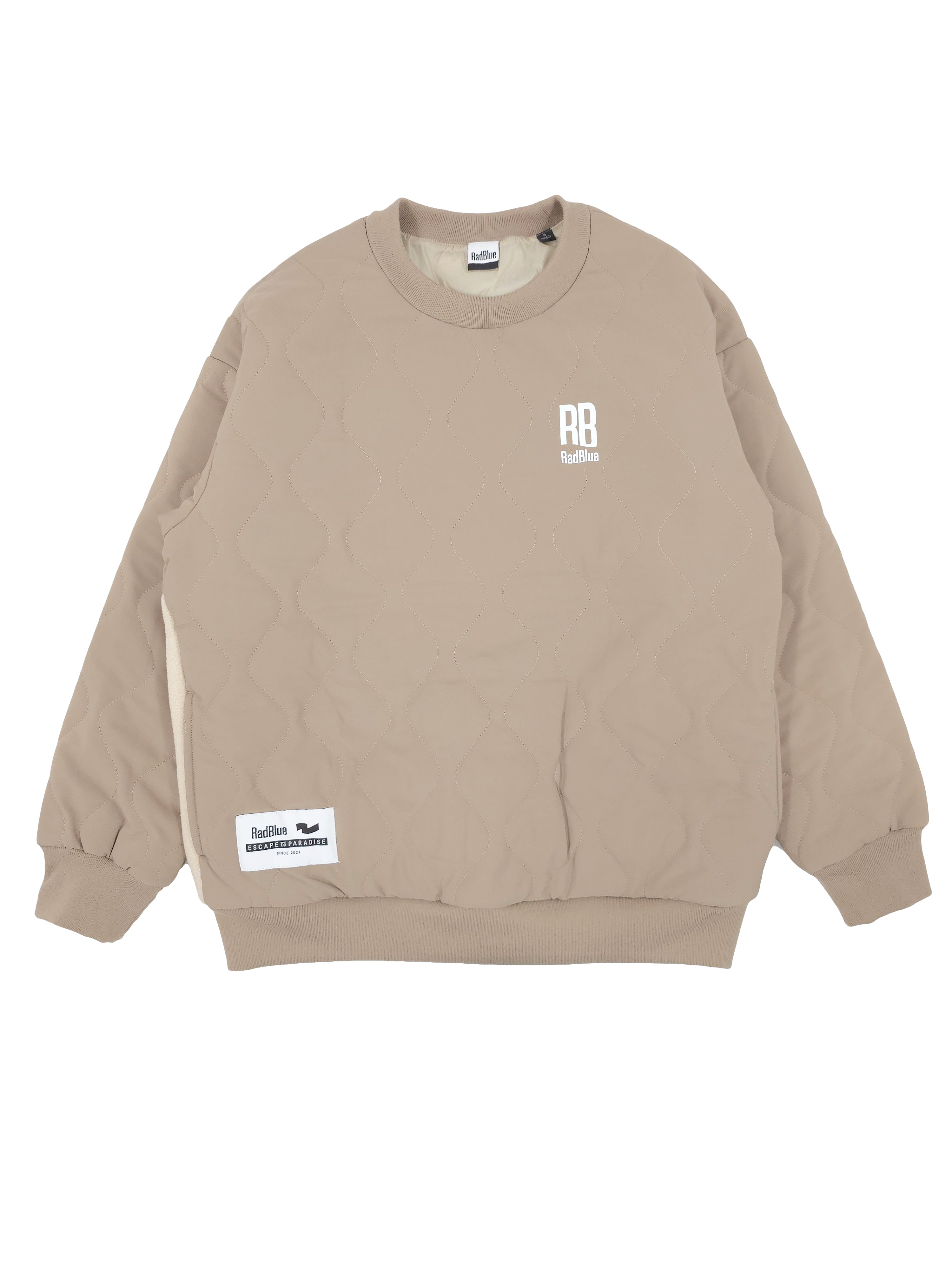 quilted pullover