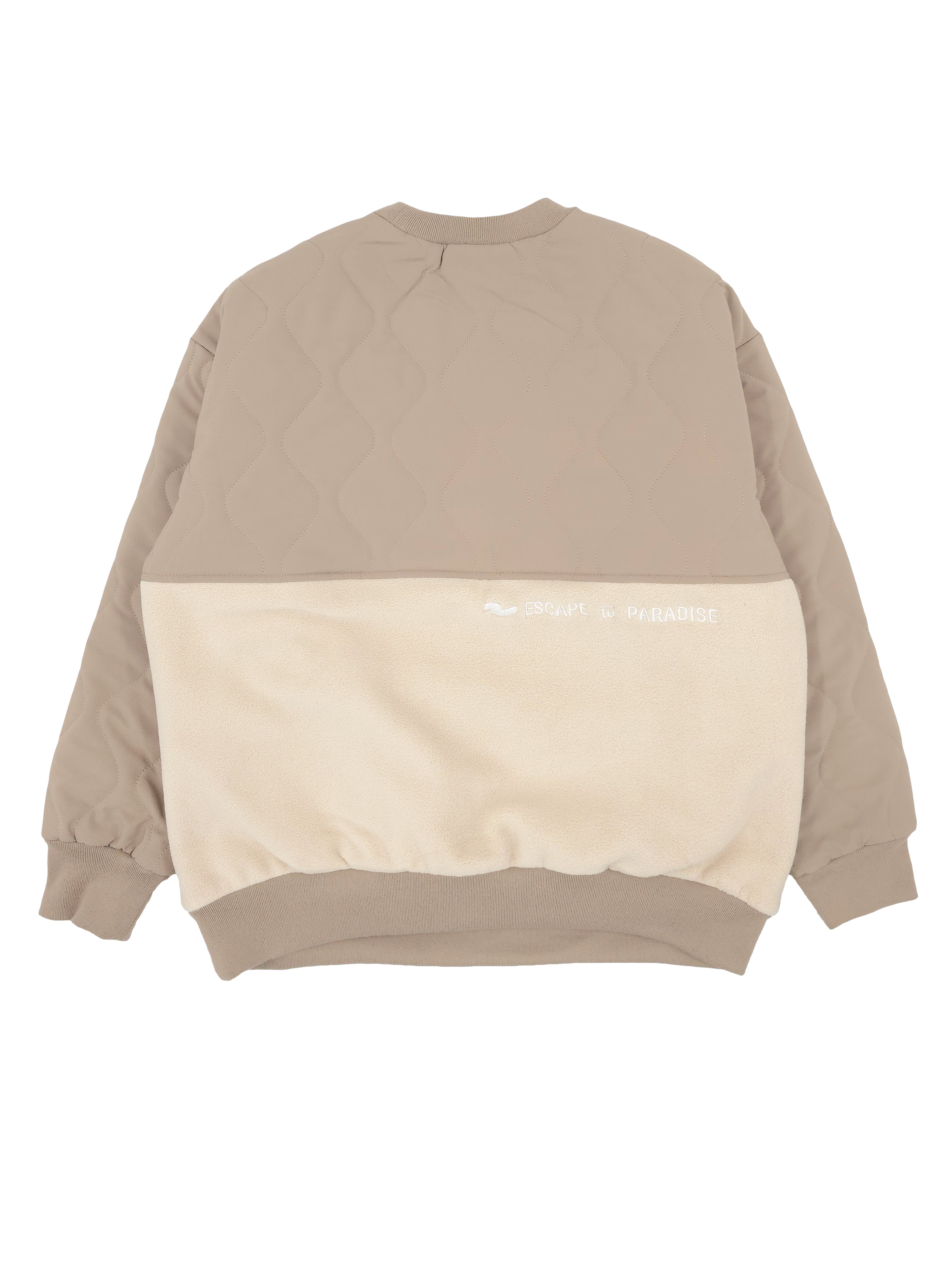 quilted pullover