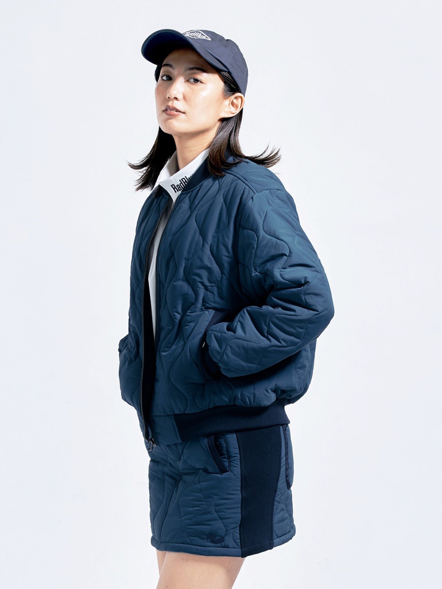 Women&#39;s quilted MA-1
