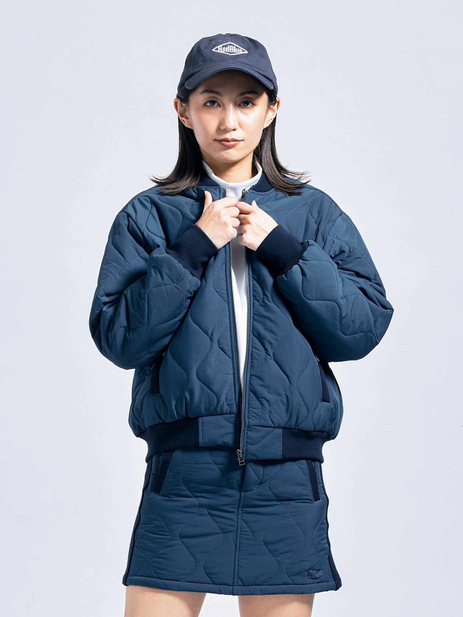 Women&#39;s quilted MA-1