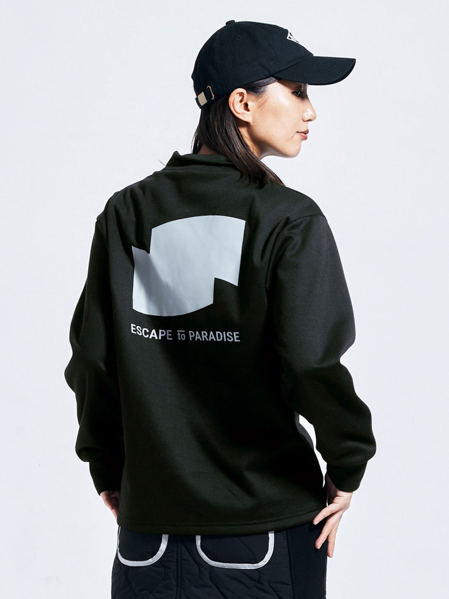 Women's Wool Touch Mock Neck Long Sleeve