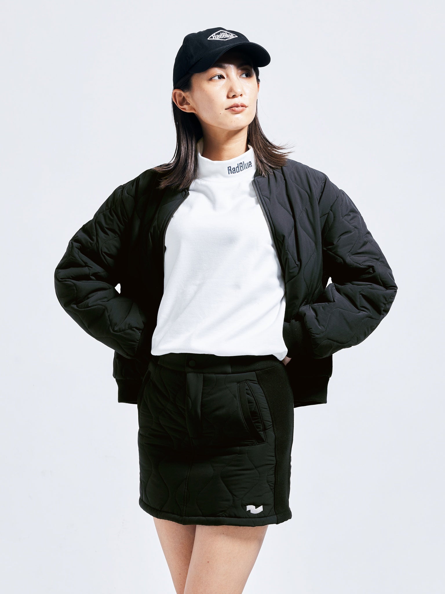 Women&#39;s quilted MA-1
