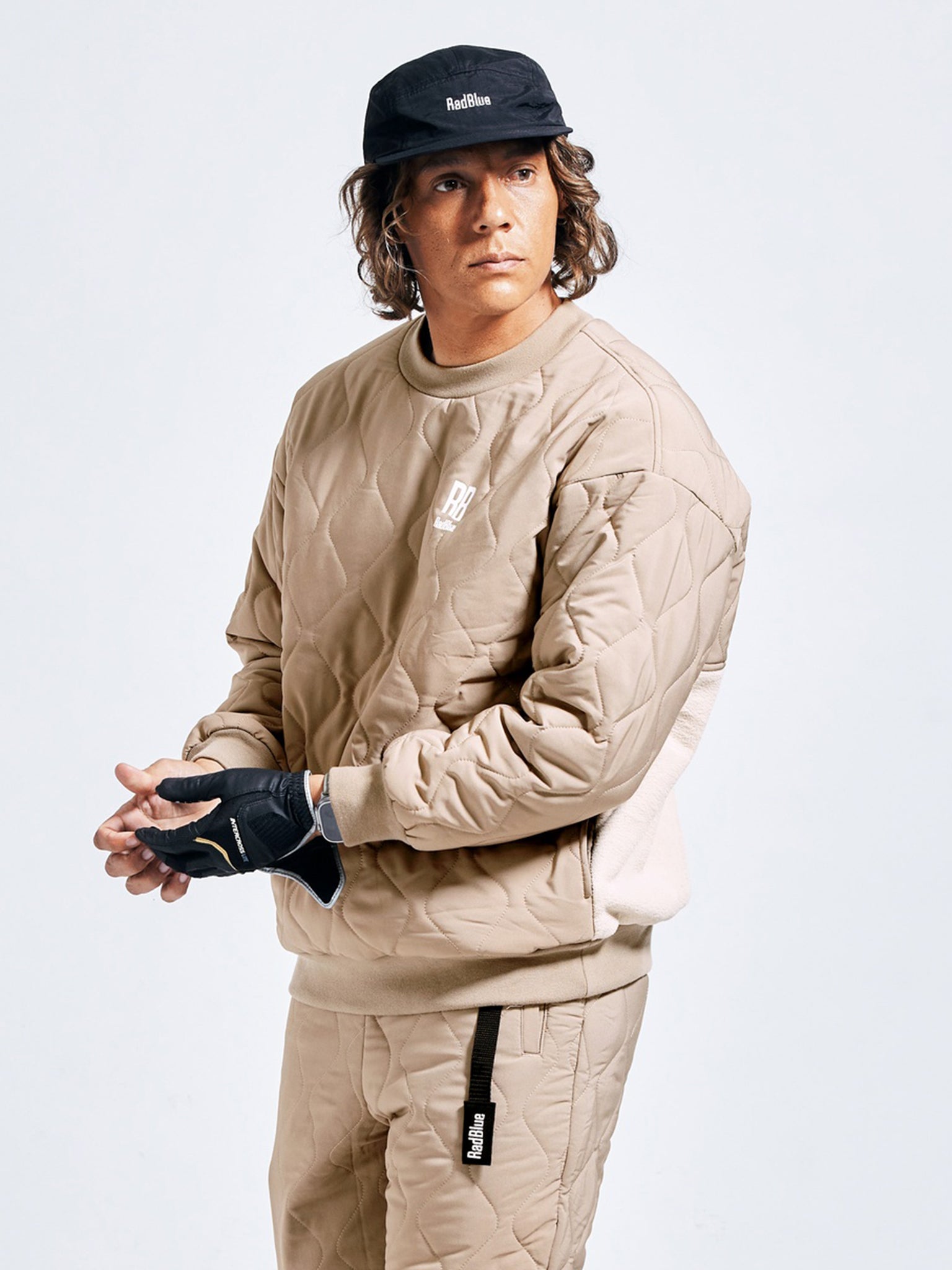 quilted pullover