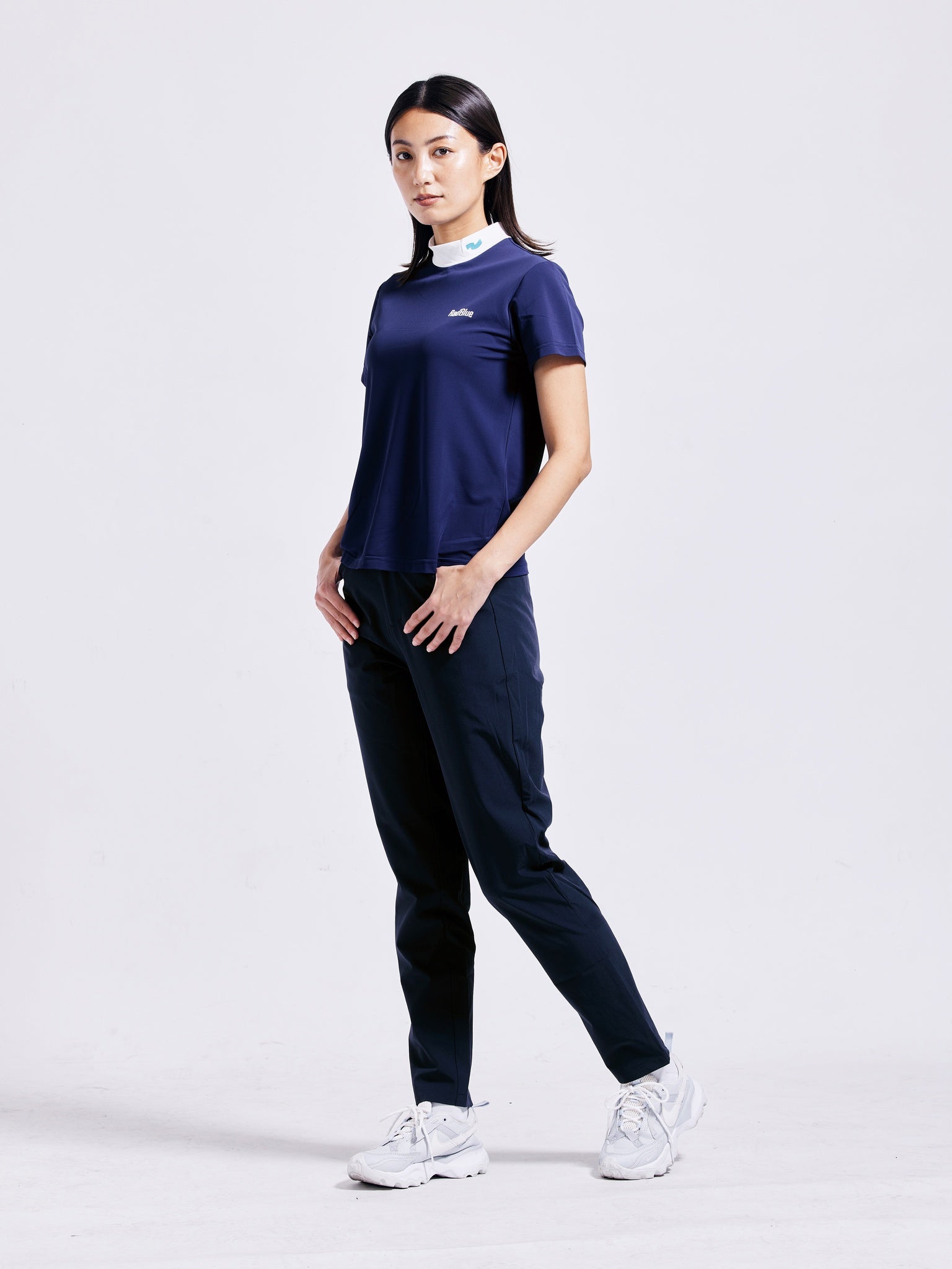 Women's ストレッチナイロンテーパードゴルフスラックス