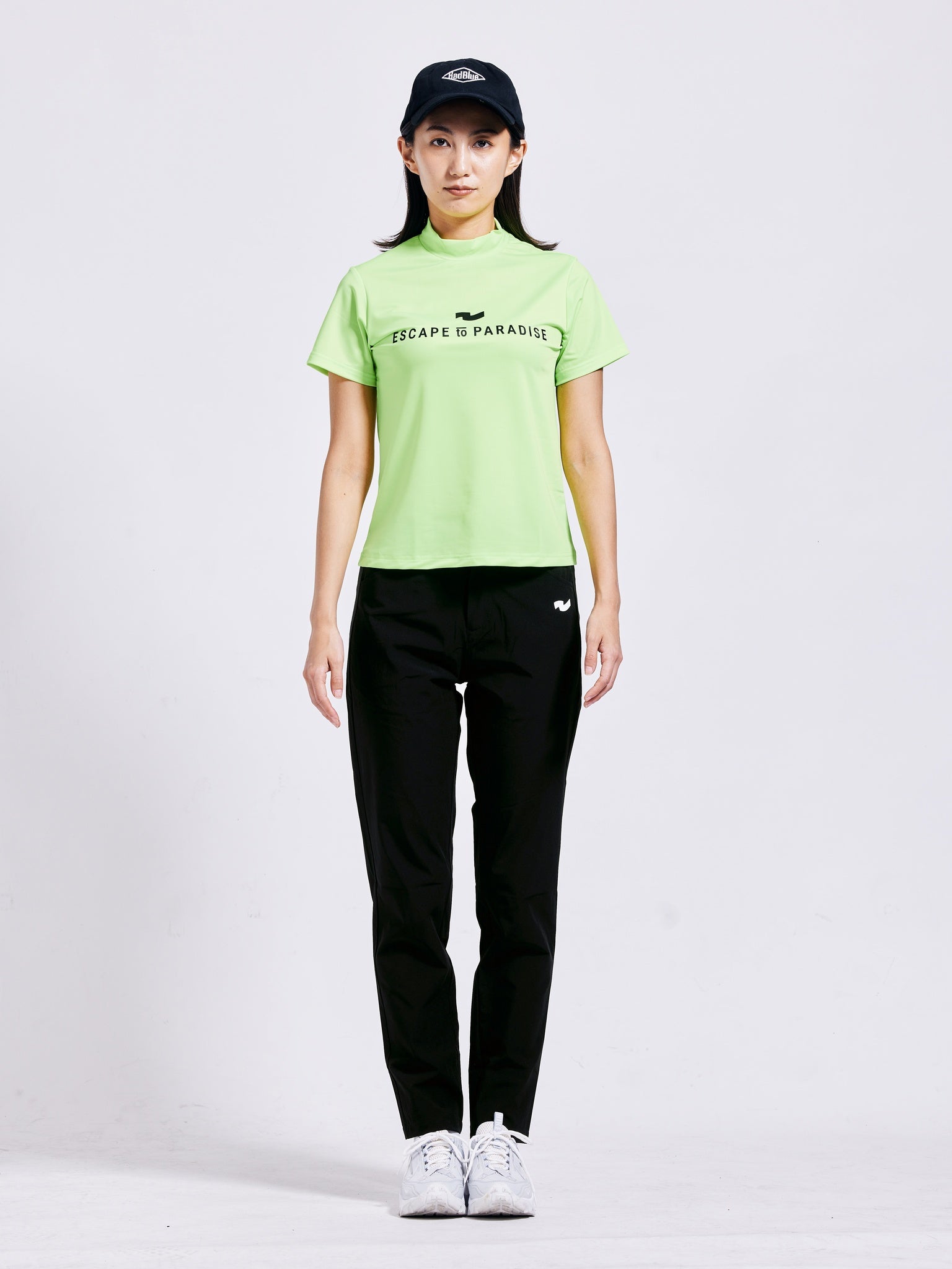 Women's ストレッチナイロンテーパードゴルフスラックス