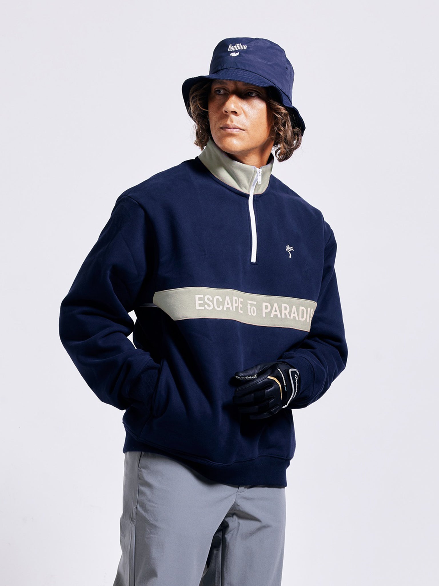 UltraWalm®Heavy waight halfzip sweat