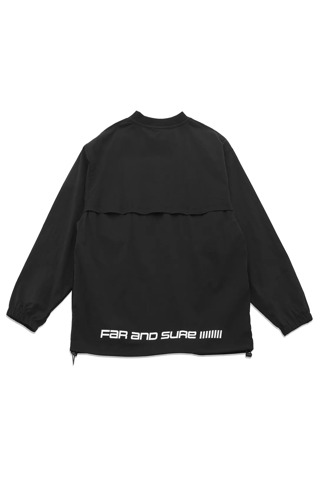 Tech cotton nylon pullover