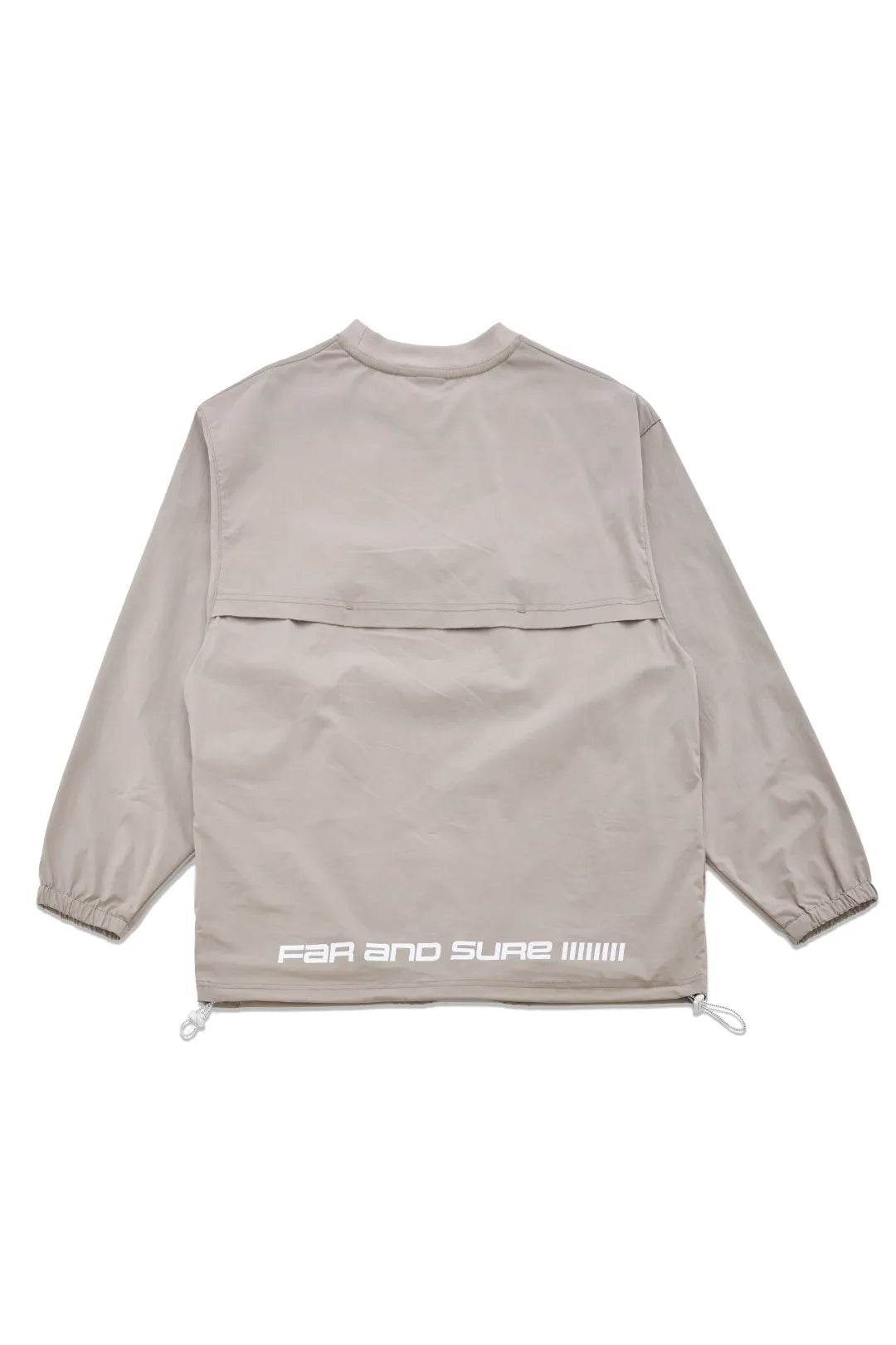 テックコットンナイロンプルオーバー