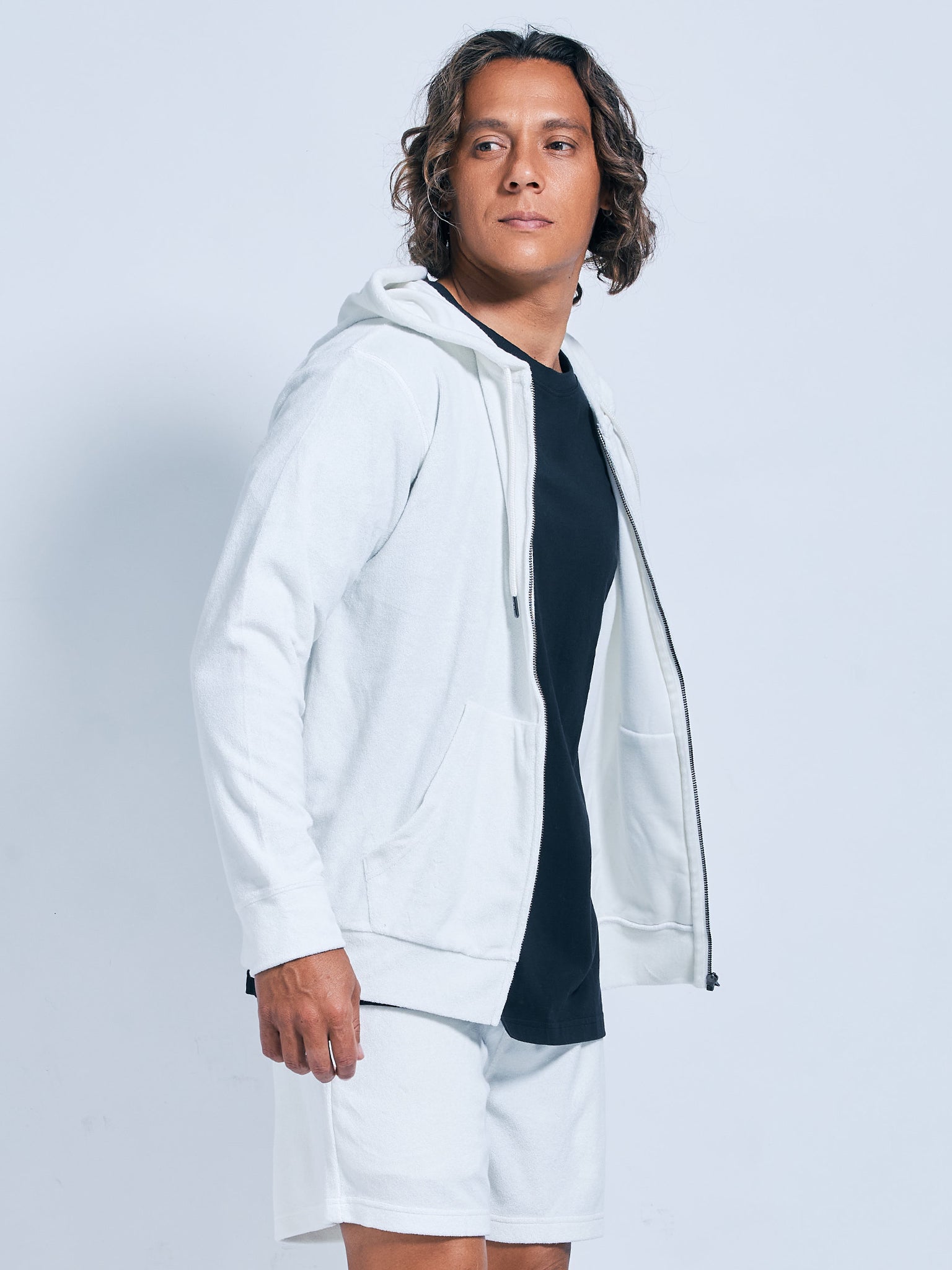 プレミアムパイル ZipHoodie