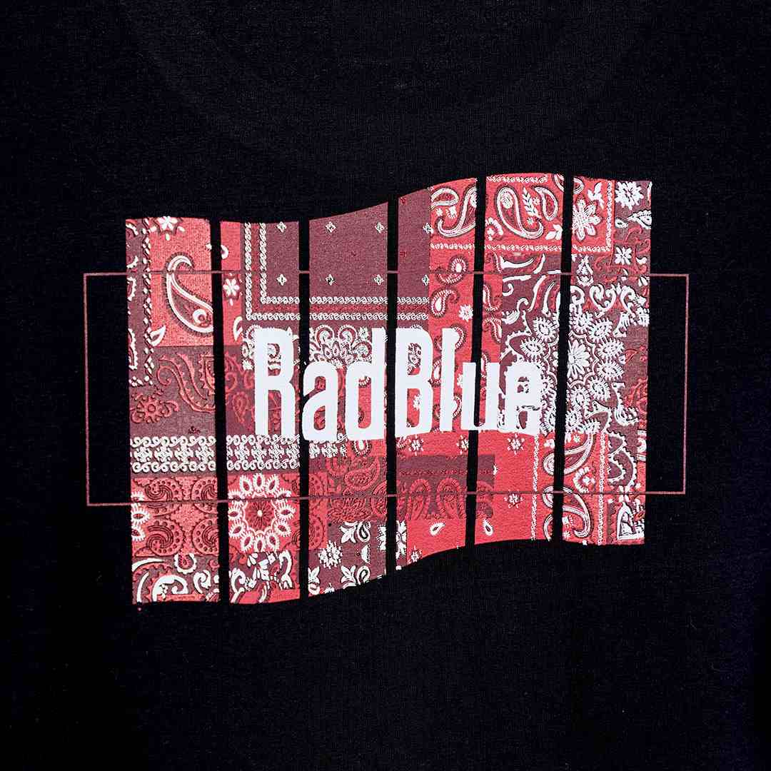 OEコットン 半袖メンズTシャツ【BANDANA FLAG】