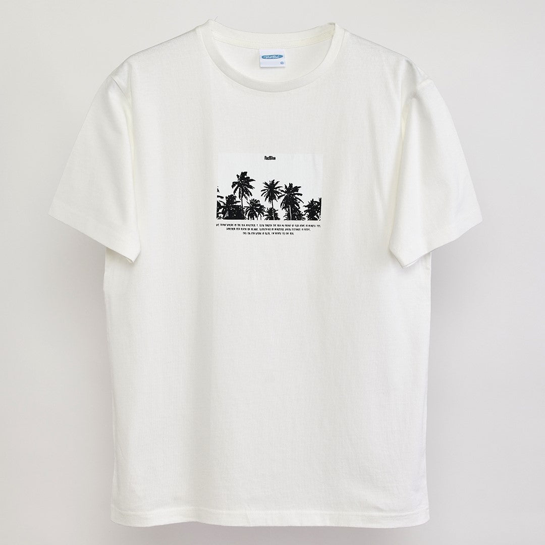 OEコットン 半袖メンズTシャツ【PALM】