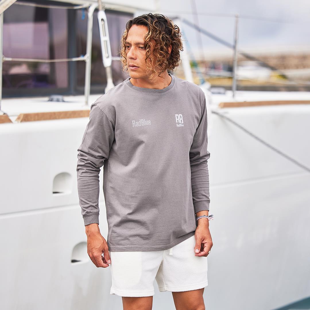 OEコットン　ロングスリーブTシャツ【Diagonal】