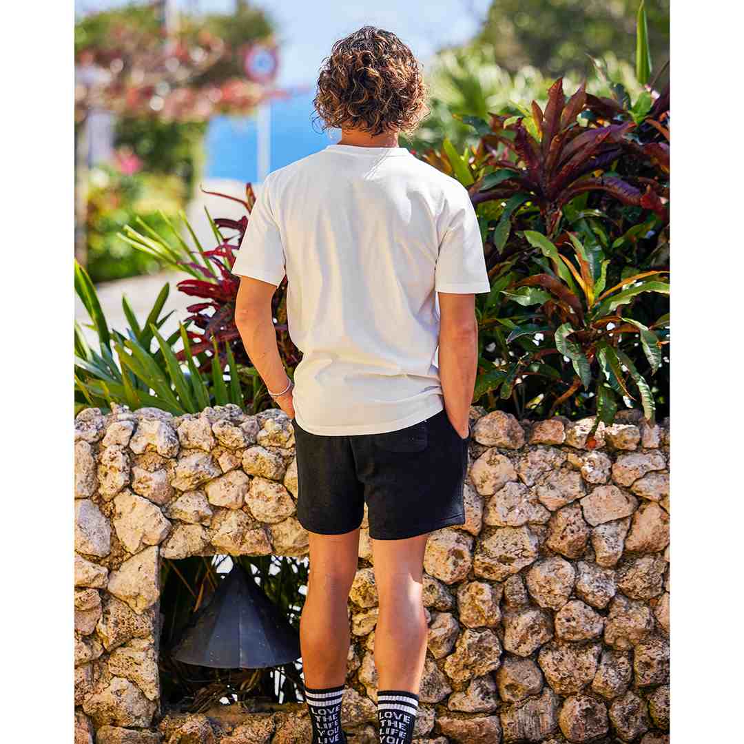 OEコットン 半袖メンズTシャツ【PALM】