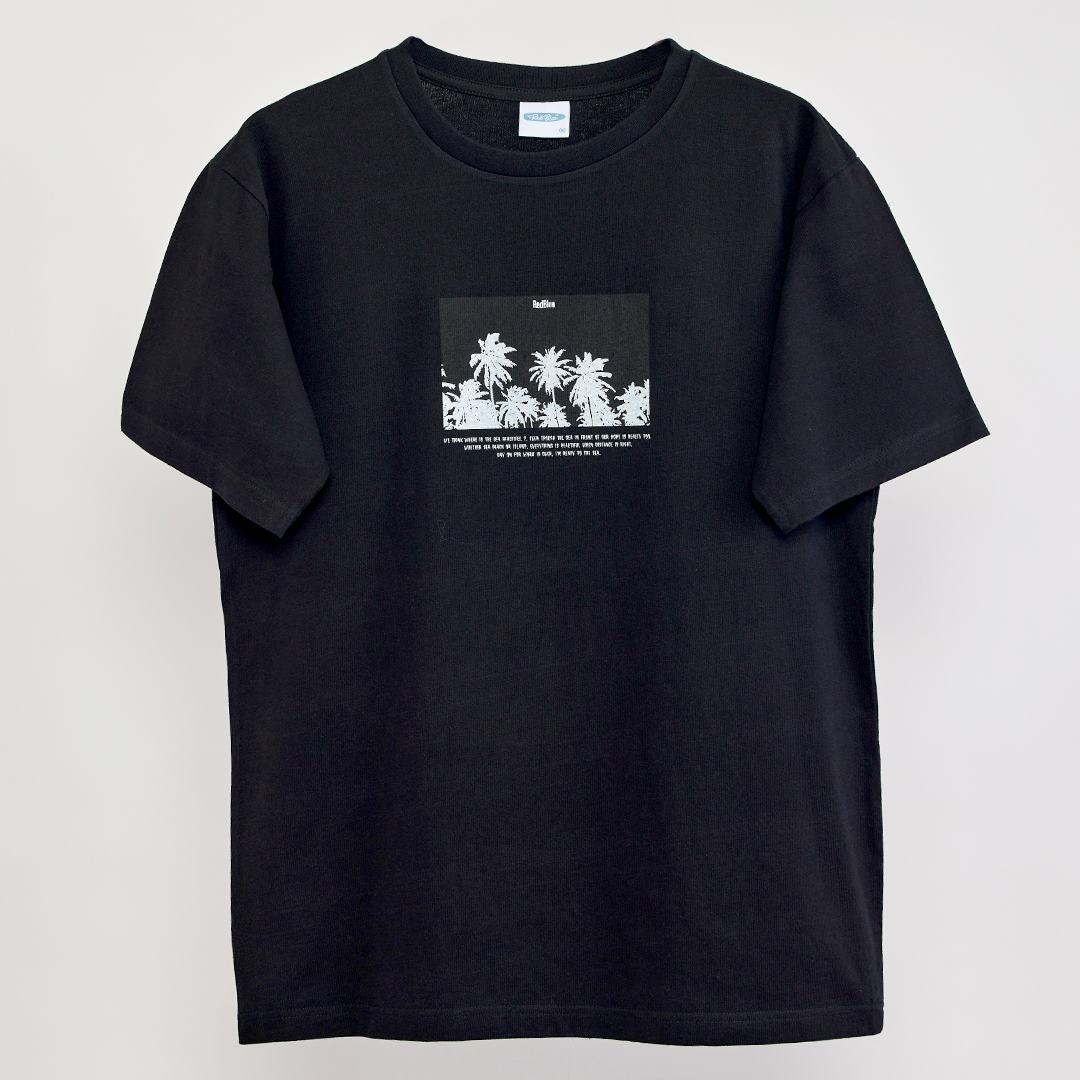 OEコットン 半袖メンズTシャツ【PALM】