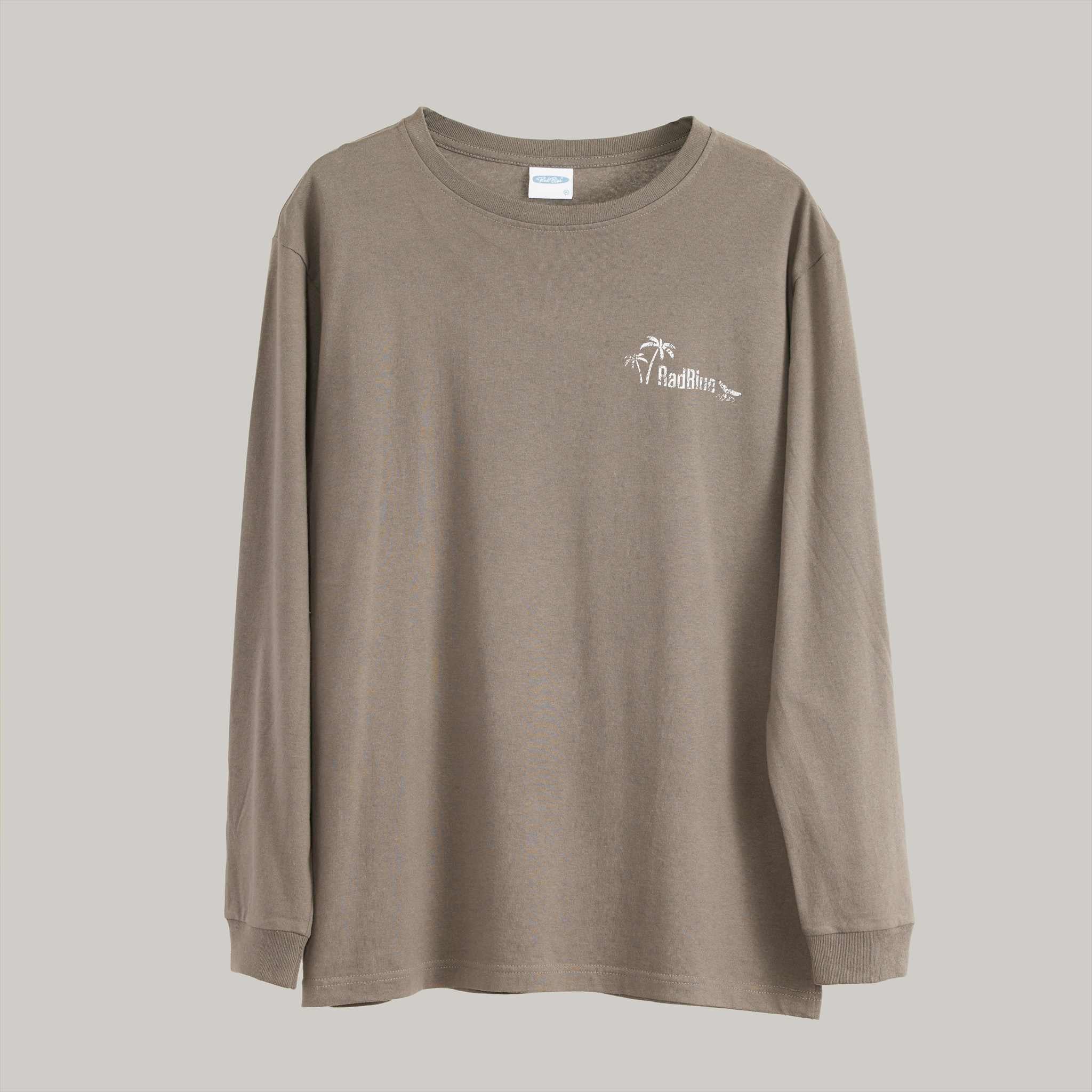 OEコットン　ロングスリーブTシャツ【PLATE】