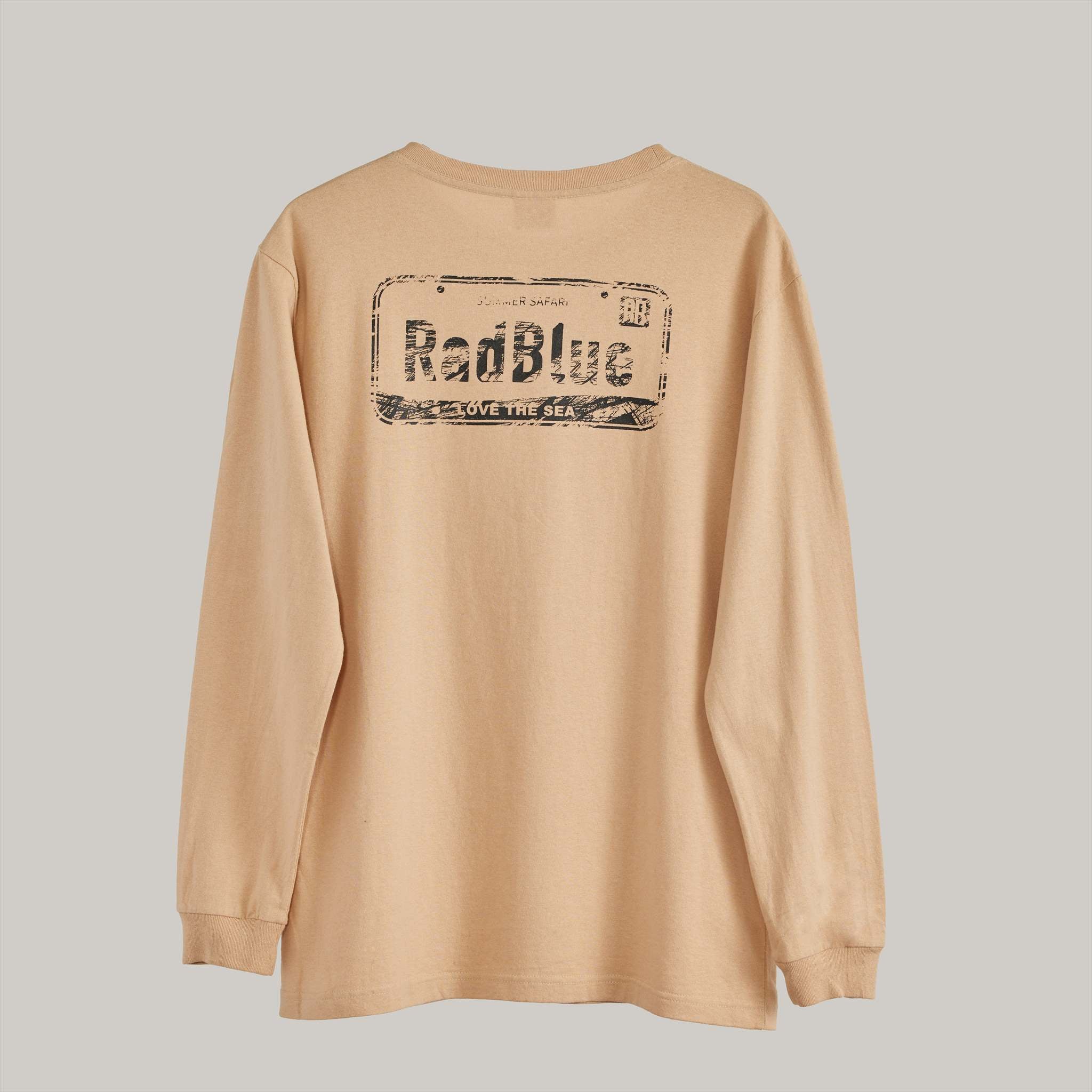 OEコットン　ロングスリーブTシャツ【PLATE】