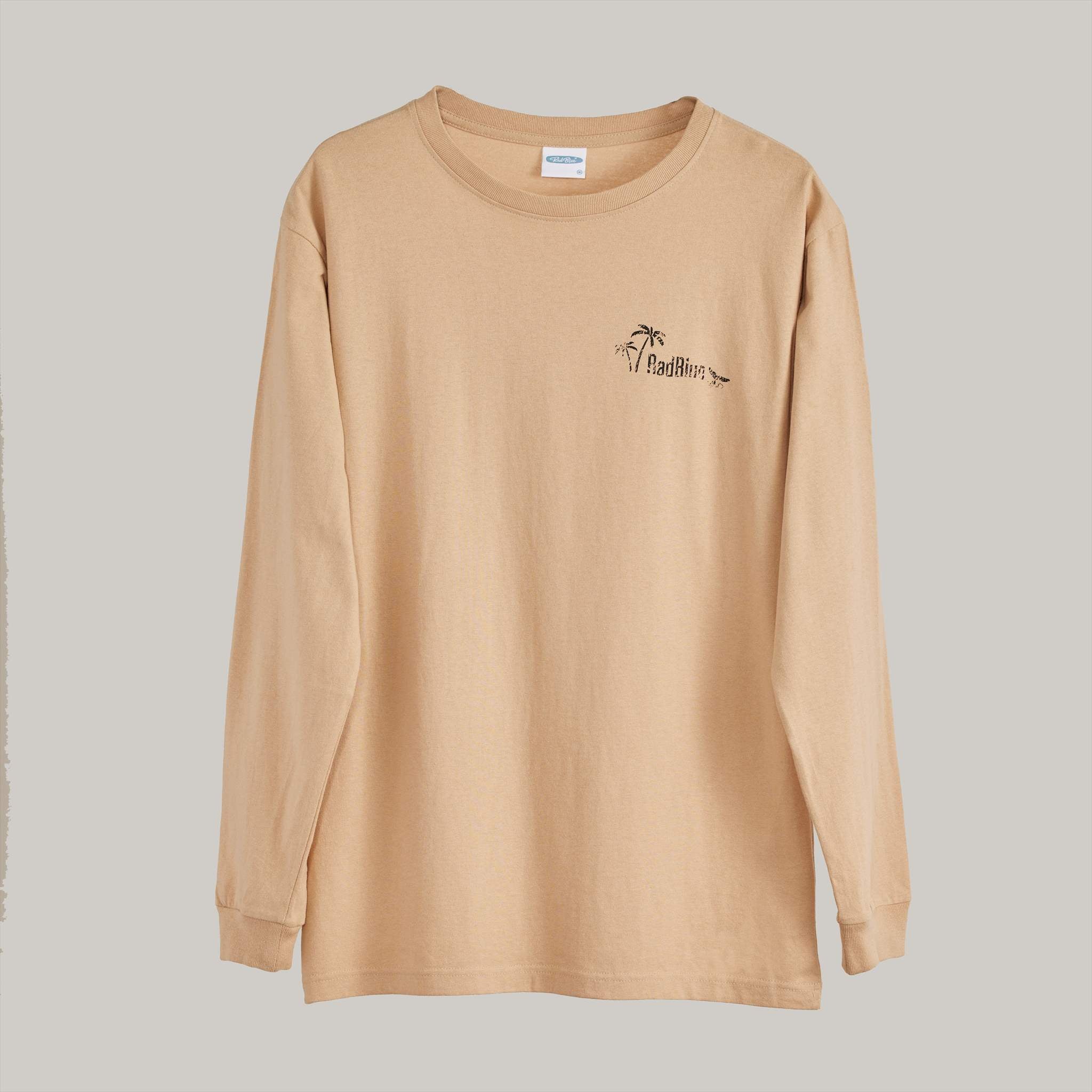 OEコットン　ロングスリーブTシャツ【PLATE】