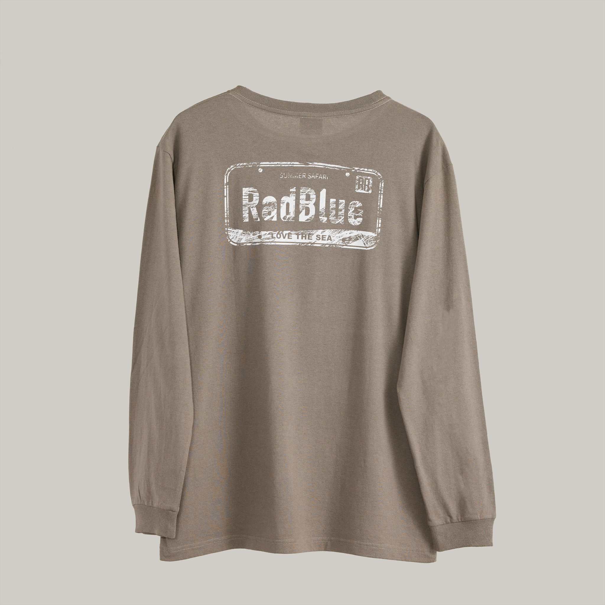 OEコットン　ロングスリーブTシャツ【PLATE】