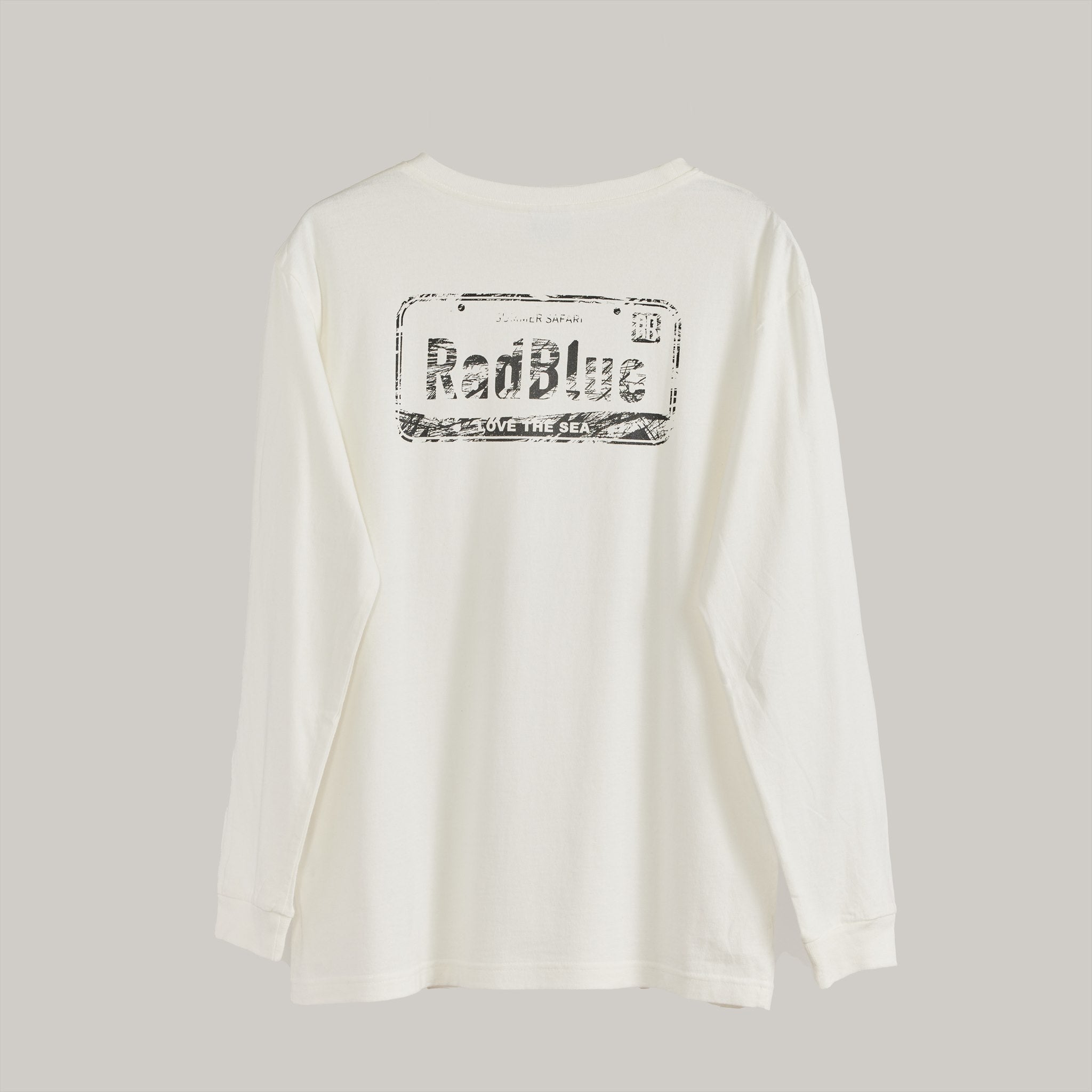 OEコットン　ロングスリーブTシャツ【PLATE】