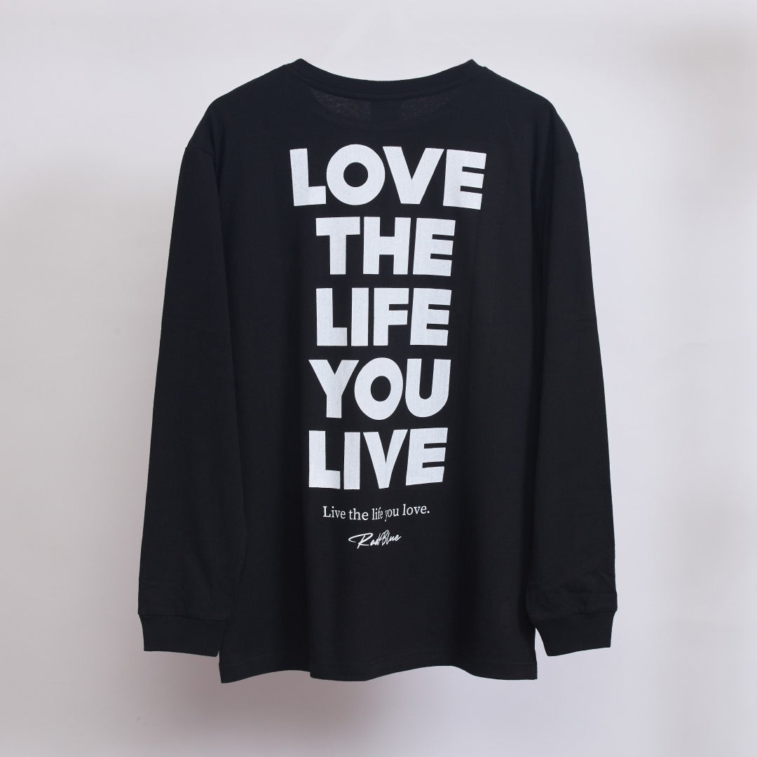 RADBLUE LONG SLEEVE TEE [LOVE THE LIFE]