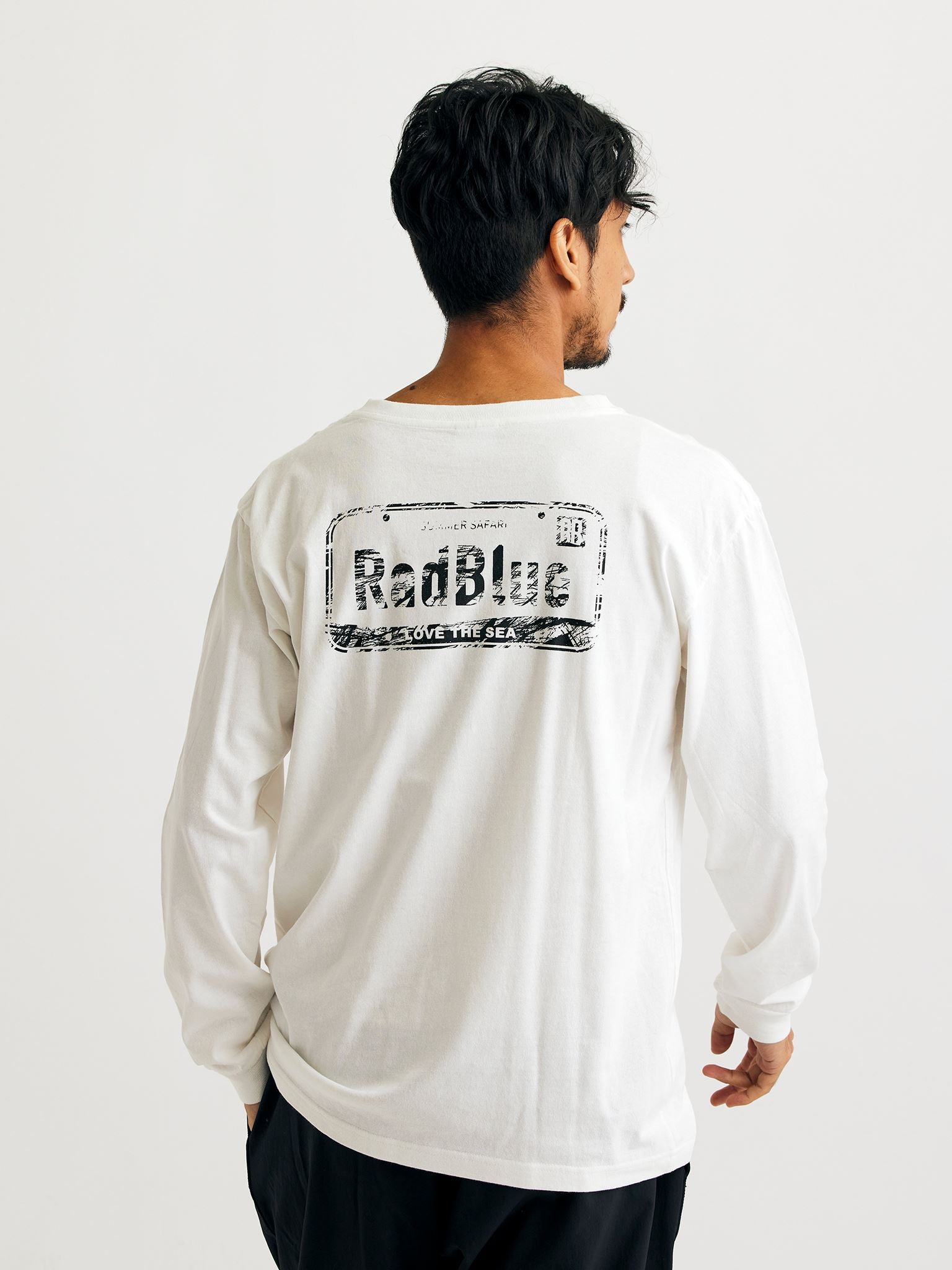 OEコットン　ロングスリーブTシャツ【PLATE】