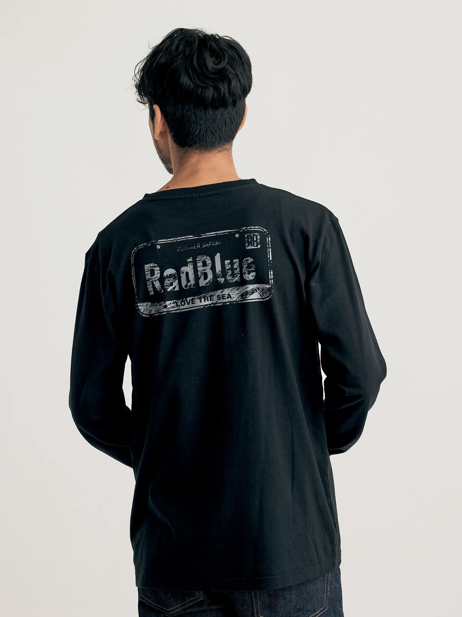 OEコットン　ロングスリーブTシャツ【PLATE】