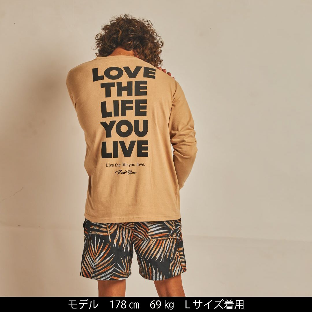 RADBLUE LONG SLEEVE TEE [LOVE THE LIFE]