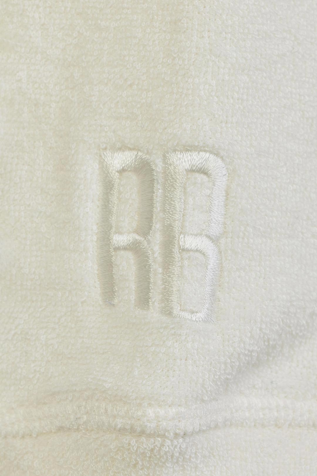 3D pile zip hoodie