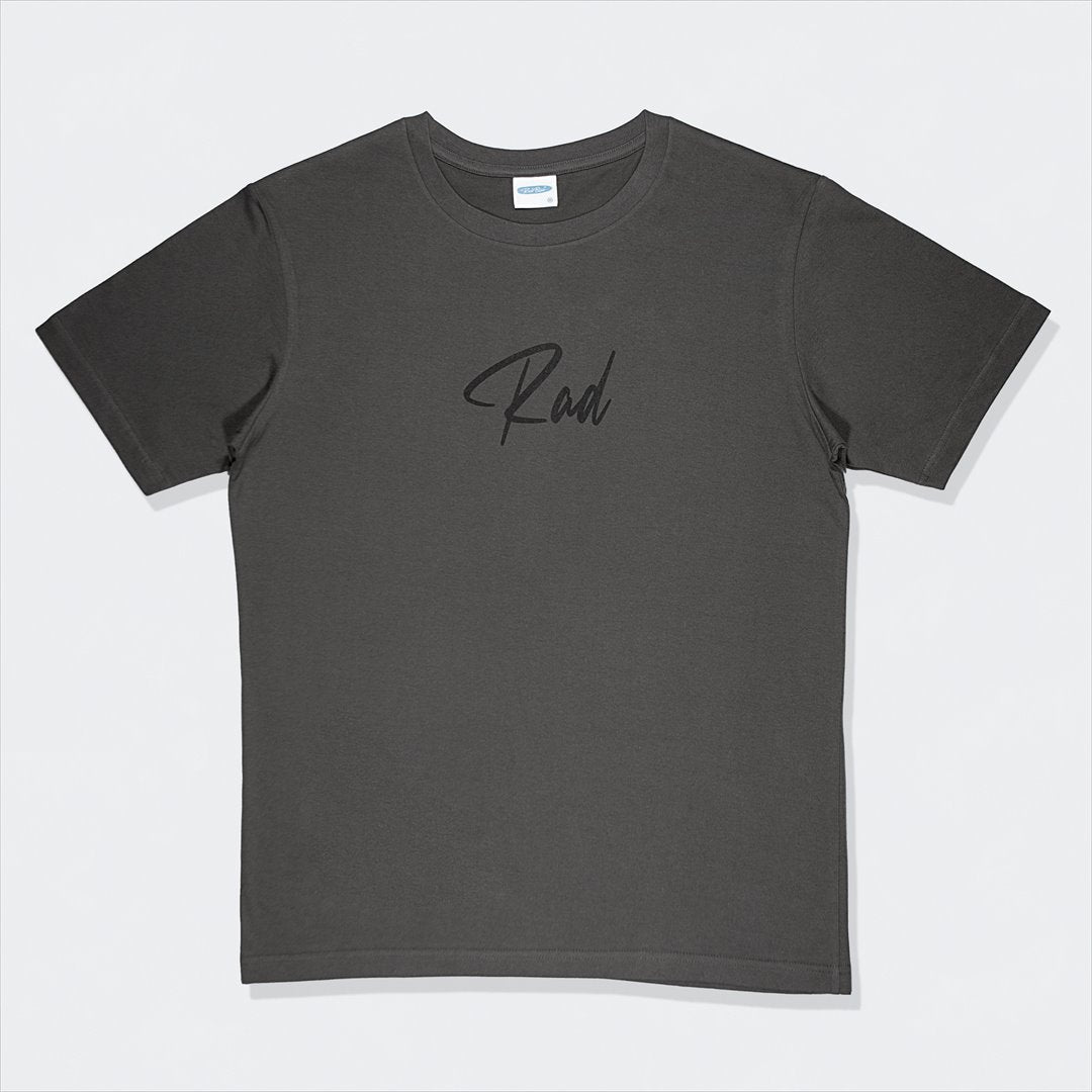 セミコーマコットン半袖メンズTシャツ【Rad】